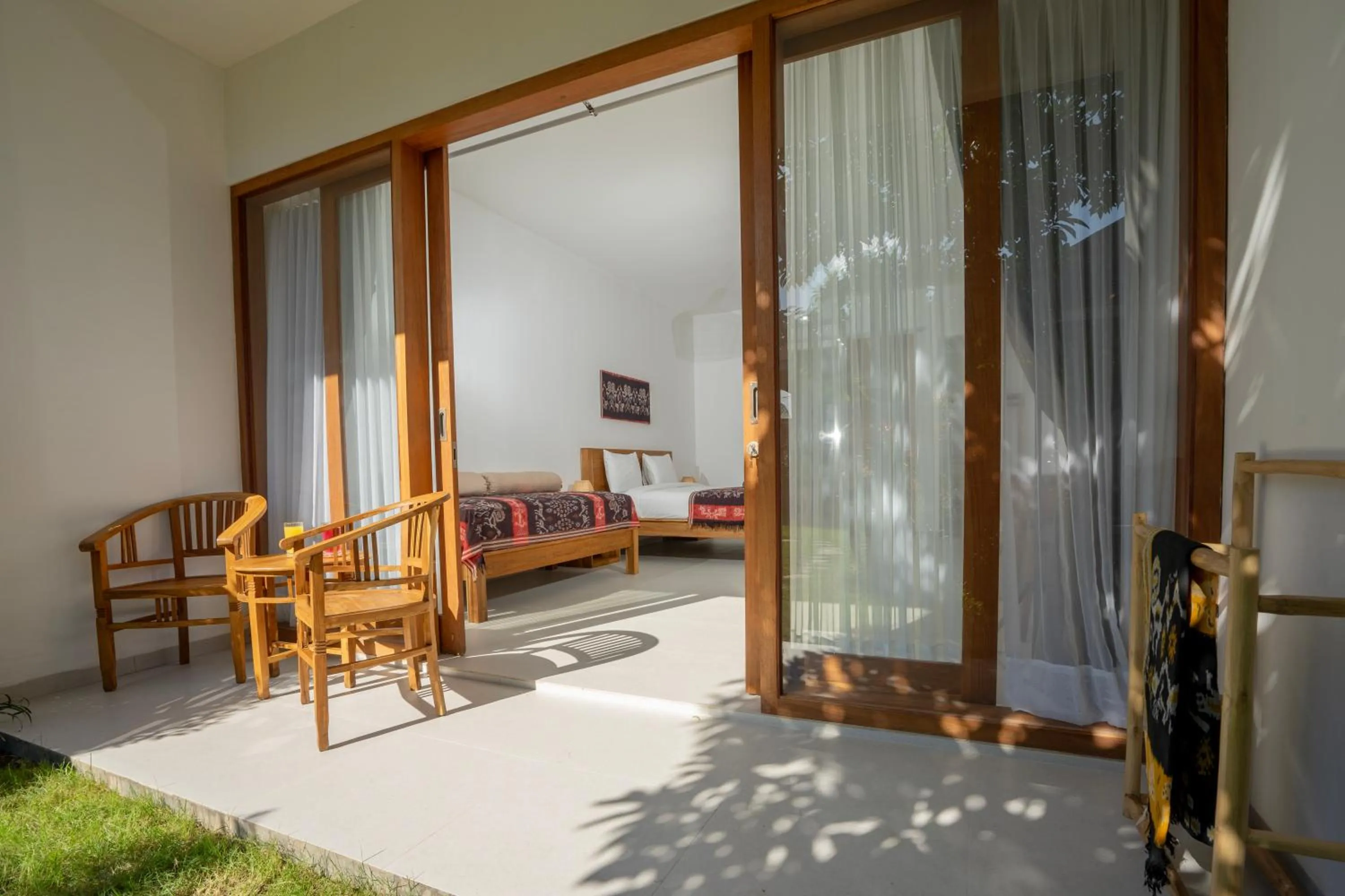 Bed in Zena Surf Suite