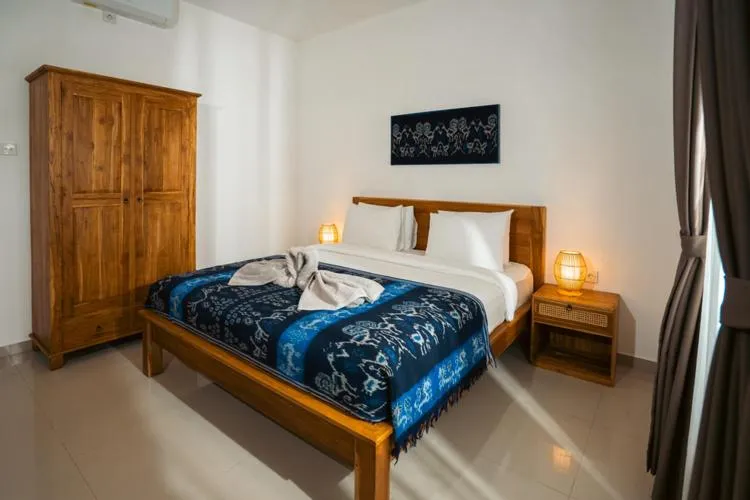 Bed in Zena Surf Suite