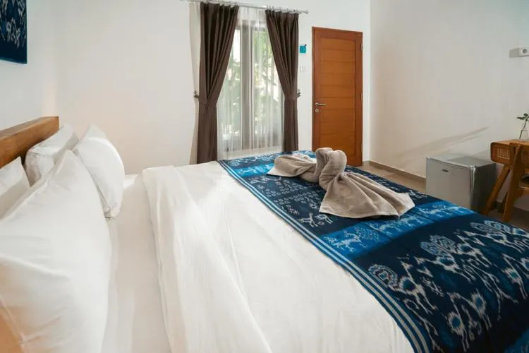 Bed in Zena Surf Suite