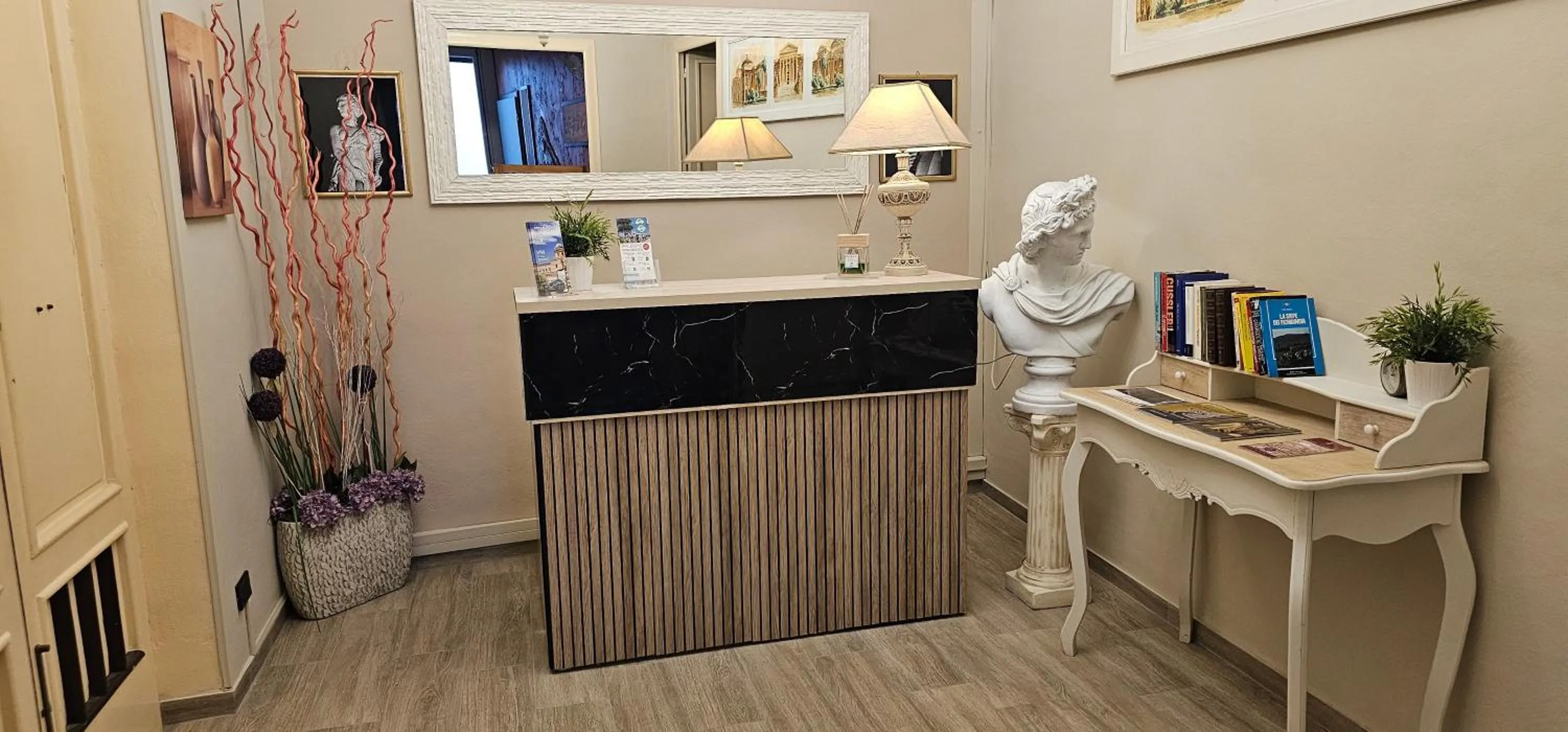 Lobby or reception in Hostel Josef