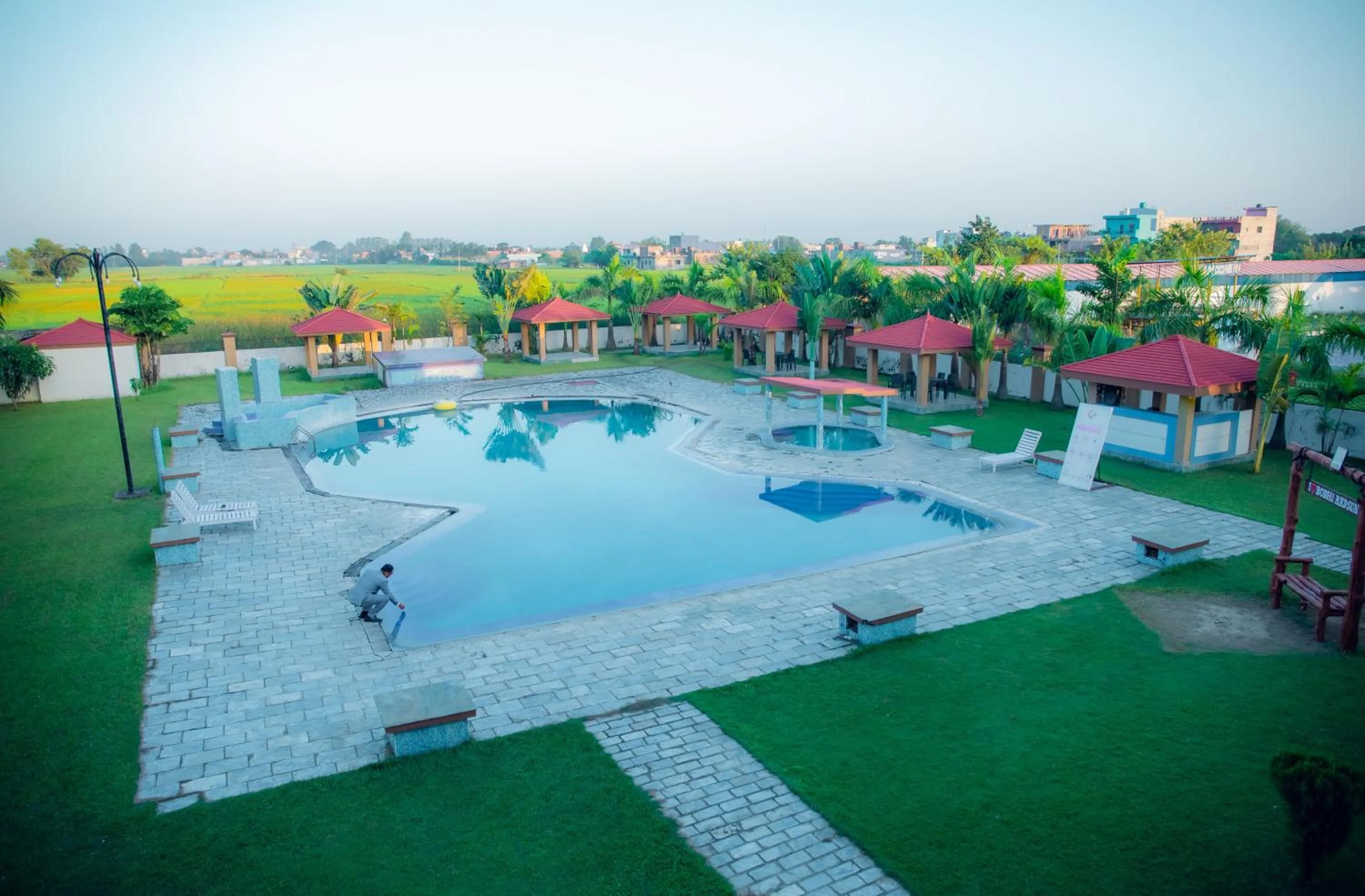 Swimming pool in Bodhi Redsun - Gateway to Lumbini, Comfort in Bhairahawa