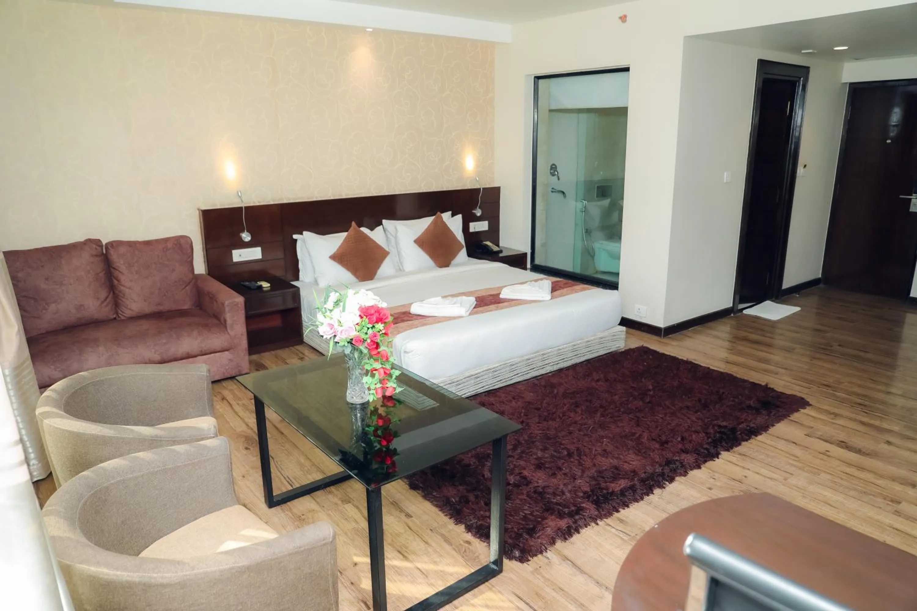 Photo of the whole room, Bed in Bodhi Redsun - Gateway to Lumbini, Comfort in Bhairahawa