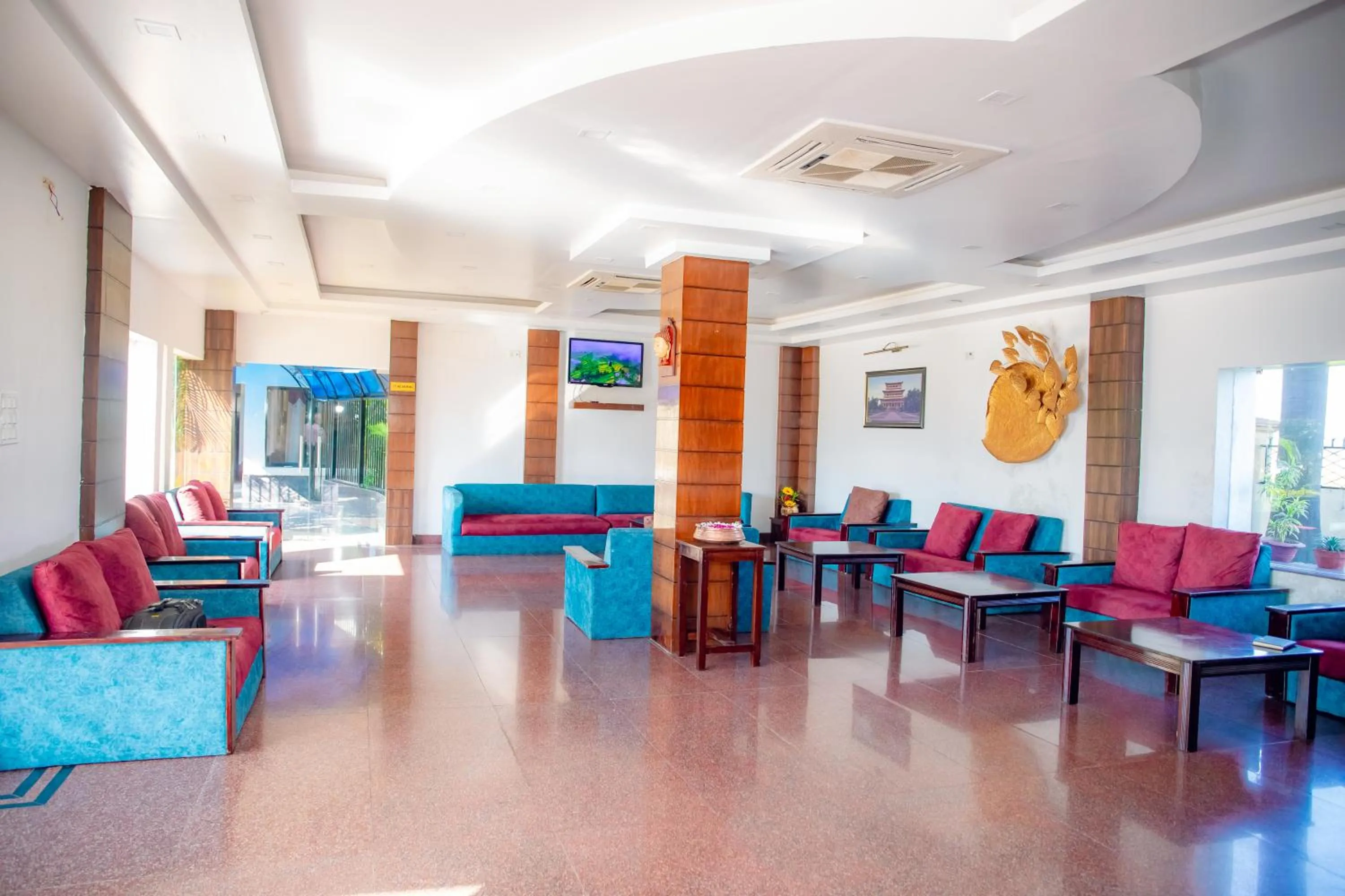 Lobby or reception in Bodhi Redsun - Gateway to Lumbini, Comfort in Bhairahawa