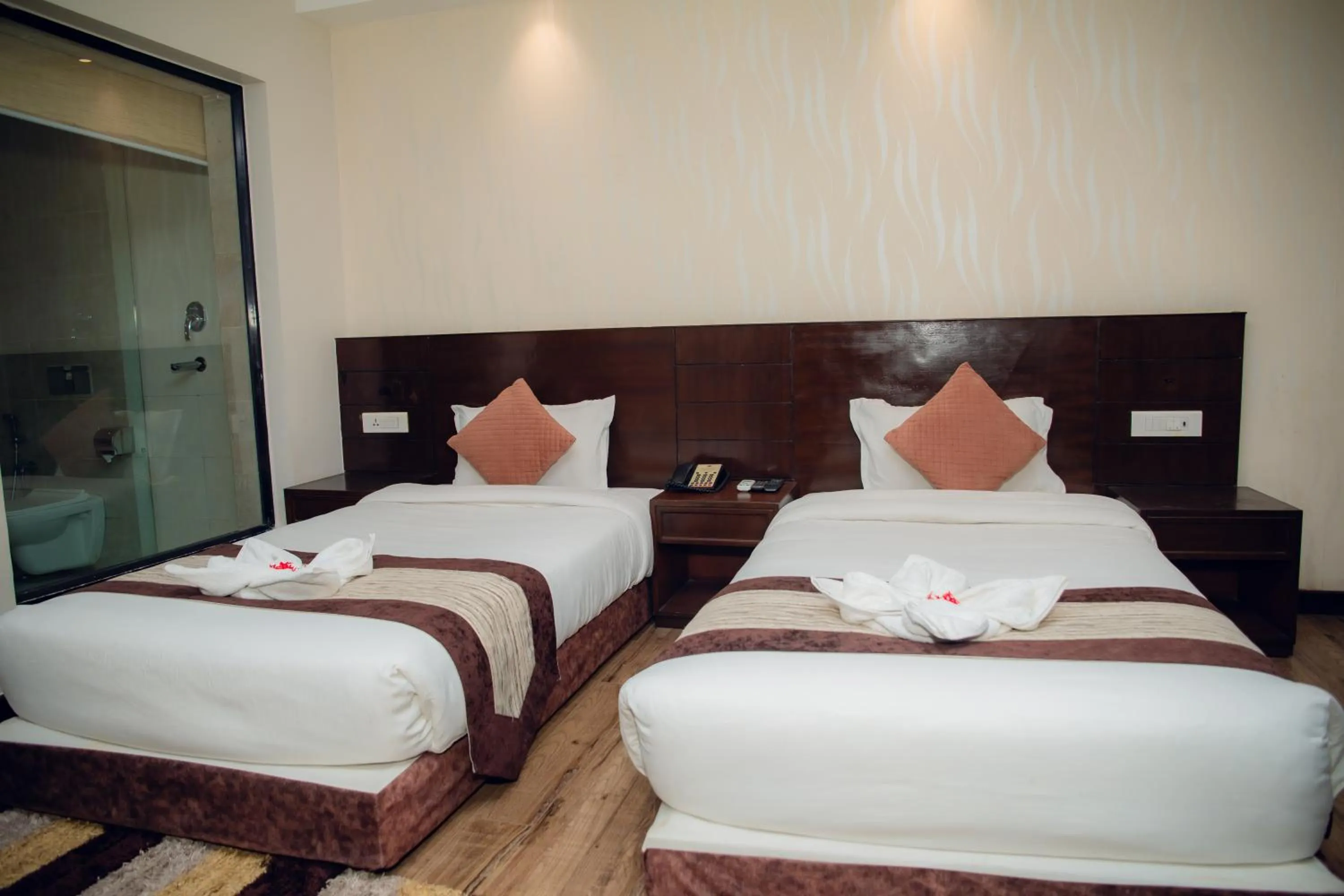 Photo of the whole room, Bed in Bodhi Redsun - Gateway to Lumbini, Comfort in Bhairahawa