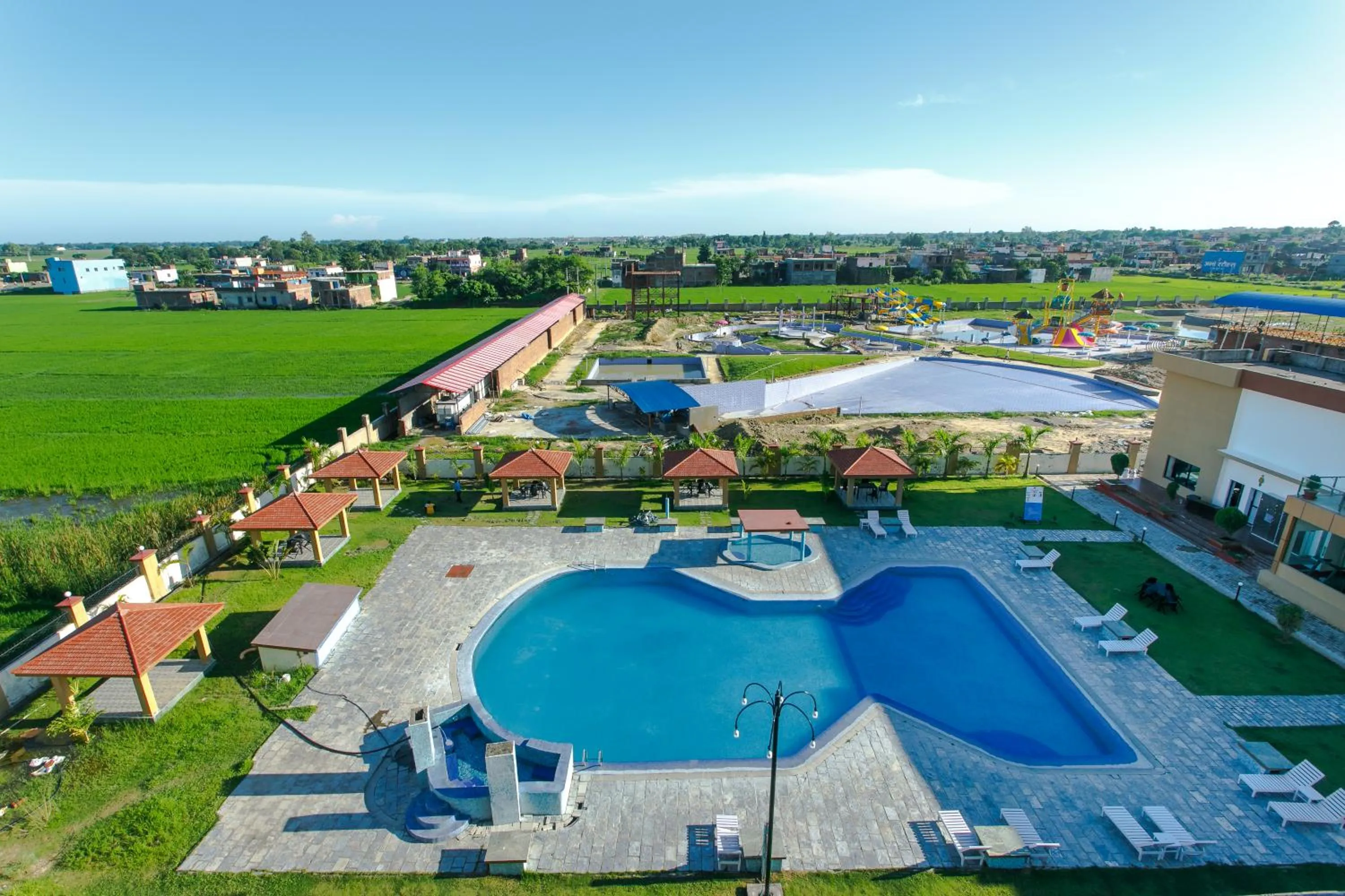 Pool view in Bodhi Redsun - Gateway to Lumbini, Comfort in Bhairahawa