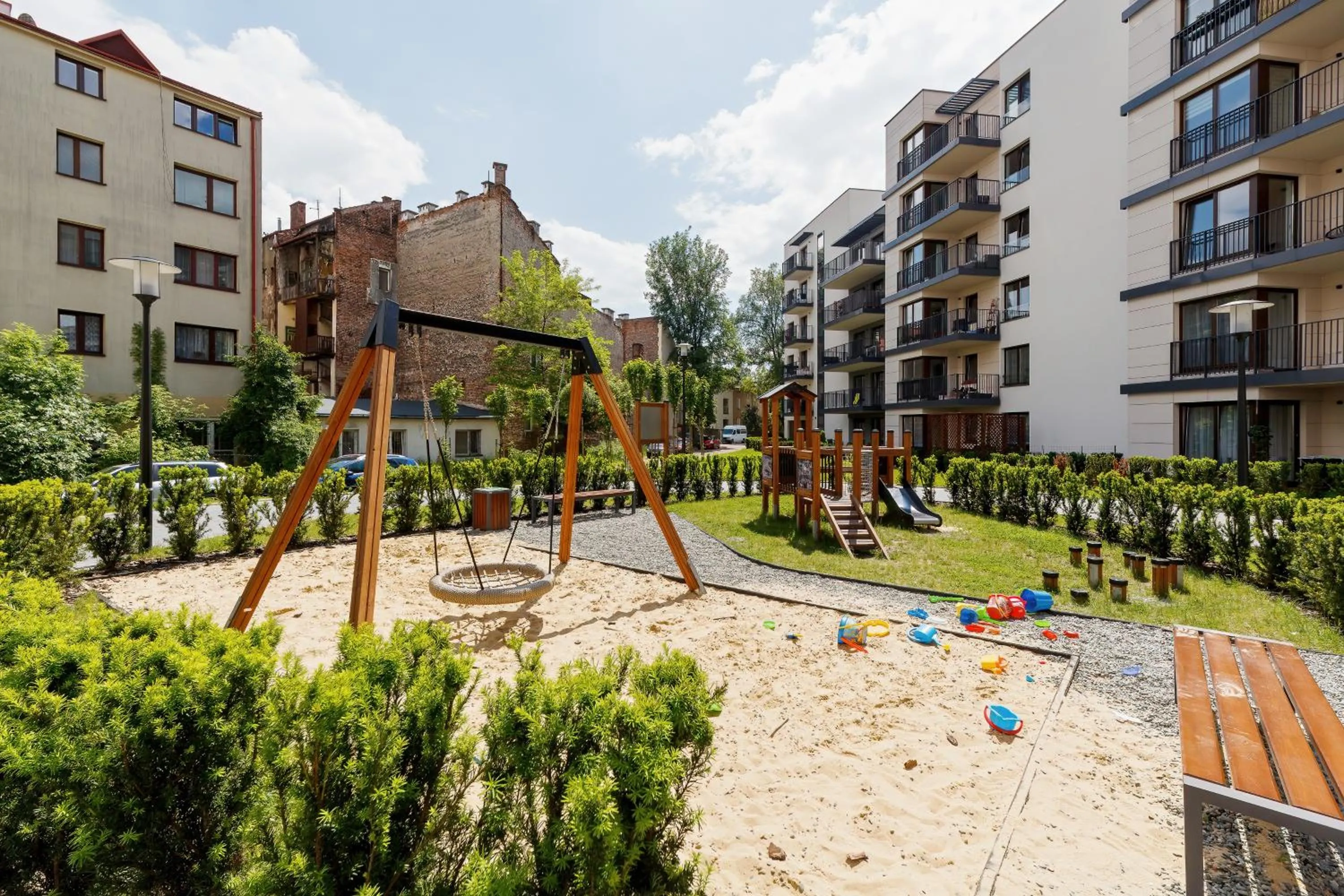 Children play ground in Apartament 3d Wilga by Noclegi Renters