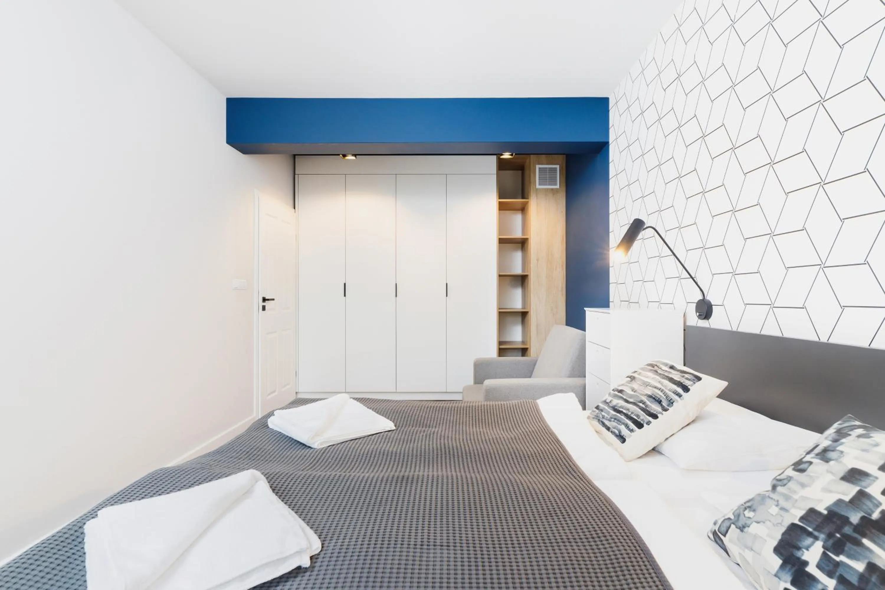 Bedroom, Bed in Apartament 3d Wilga by Noclegi Renters