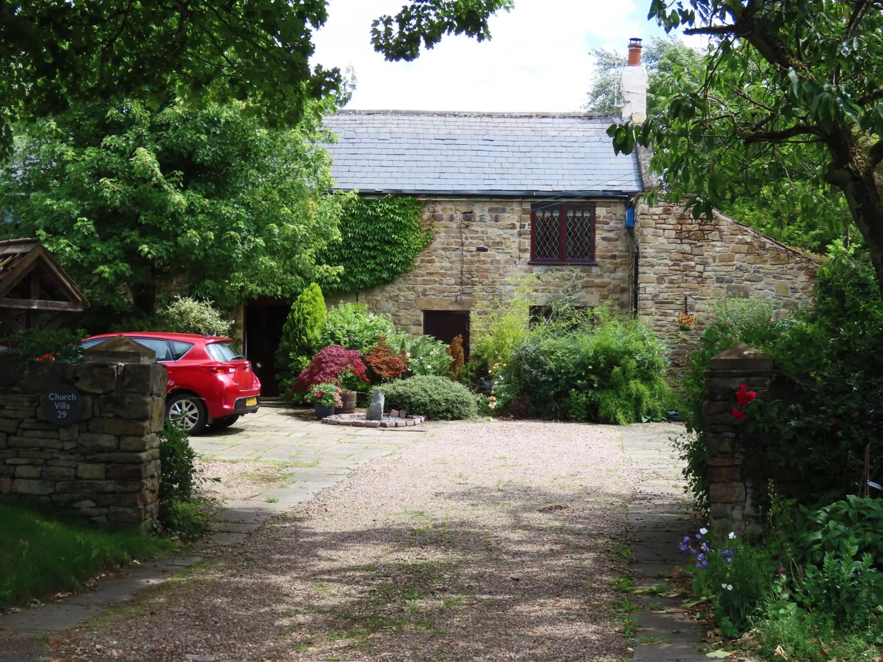 Property building in Church Villa B & B