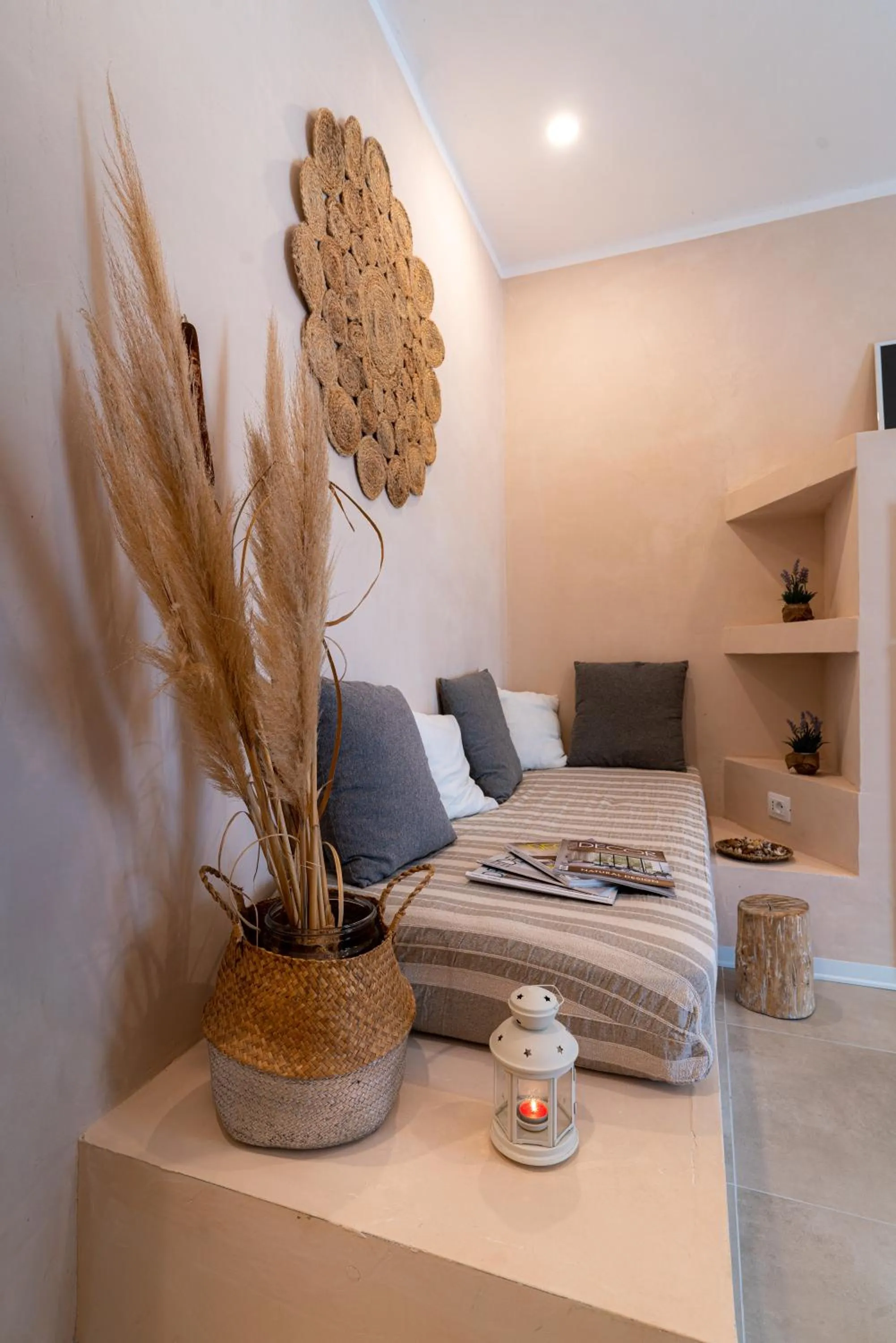 Decorative detail, Bed in MORF suites