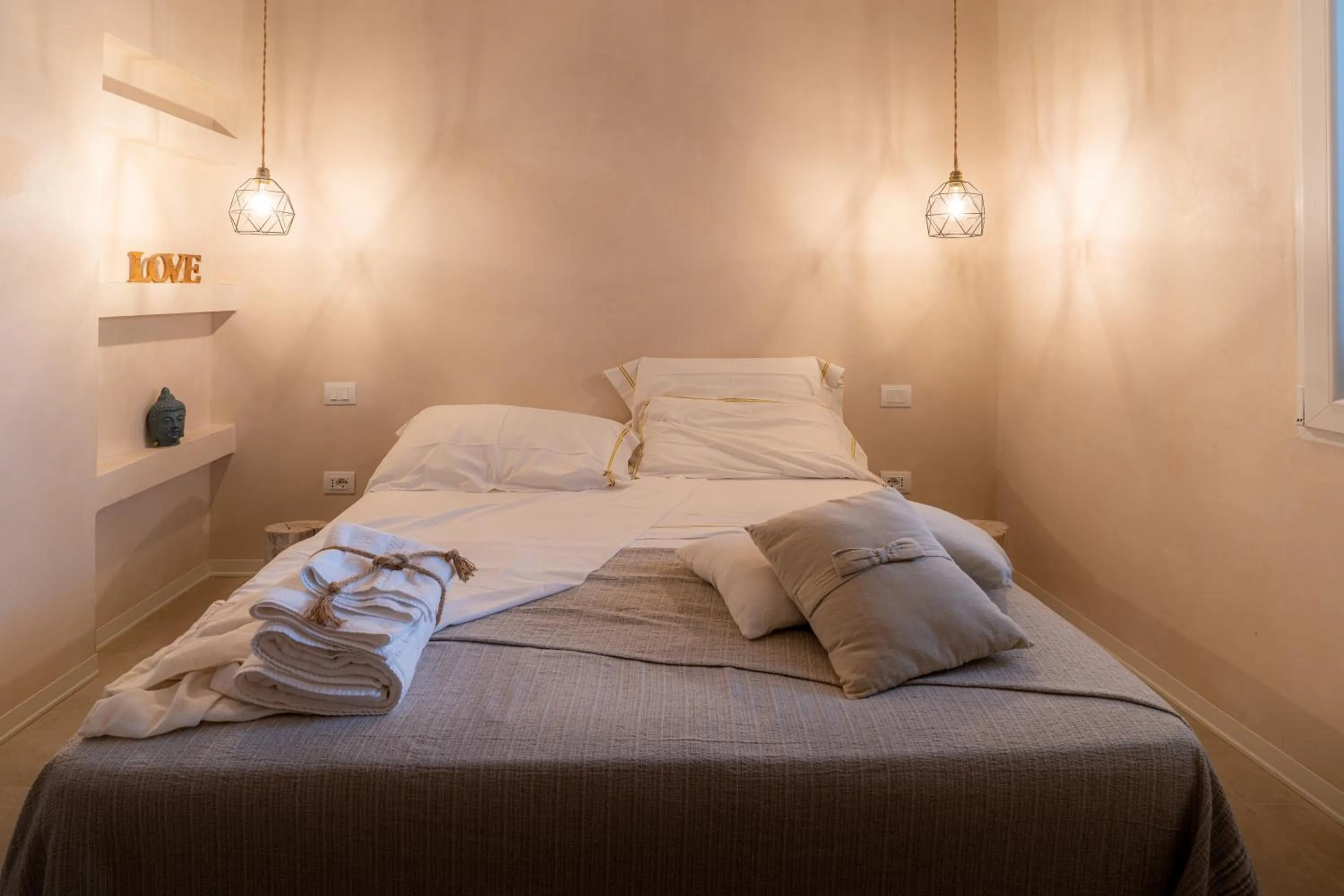 Decorative detail, Bed in MORF suites