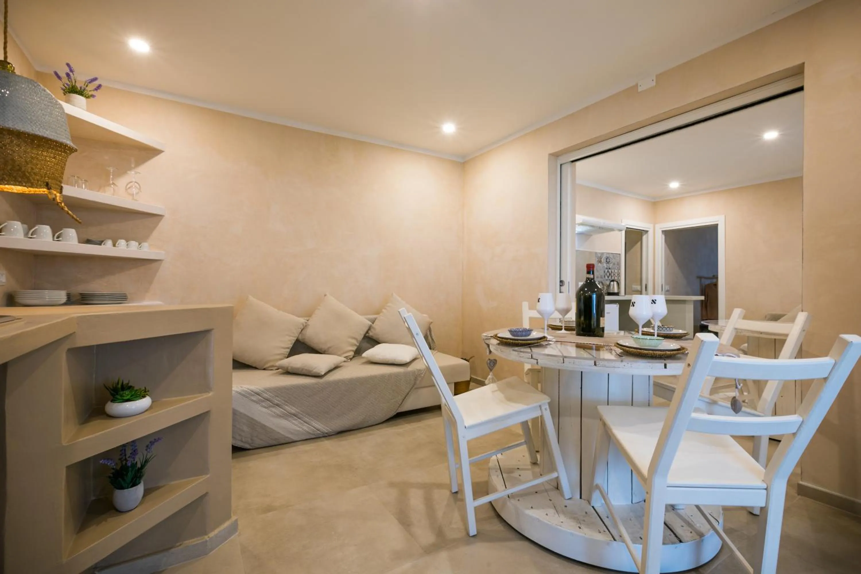 Living room in MORF suites