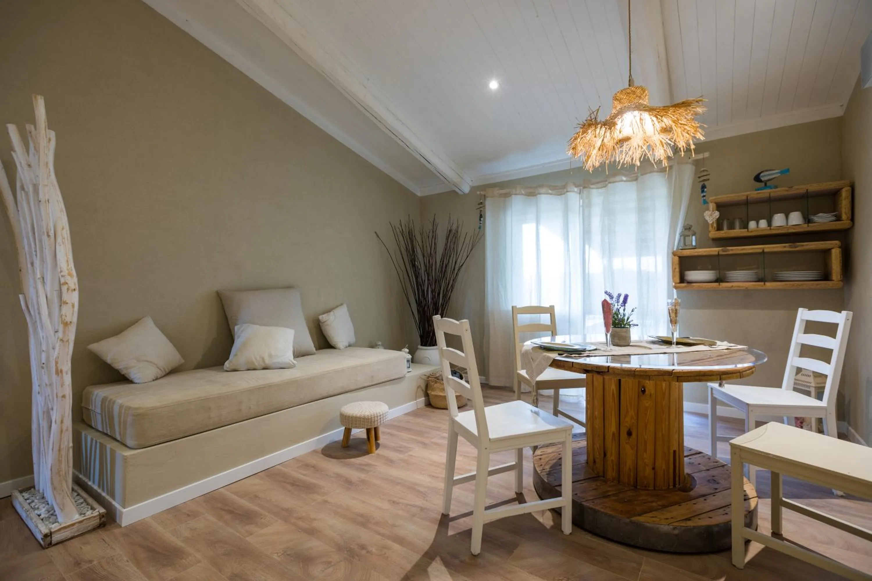 Seating area in MORF suites