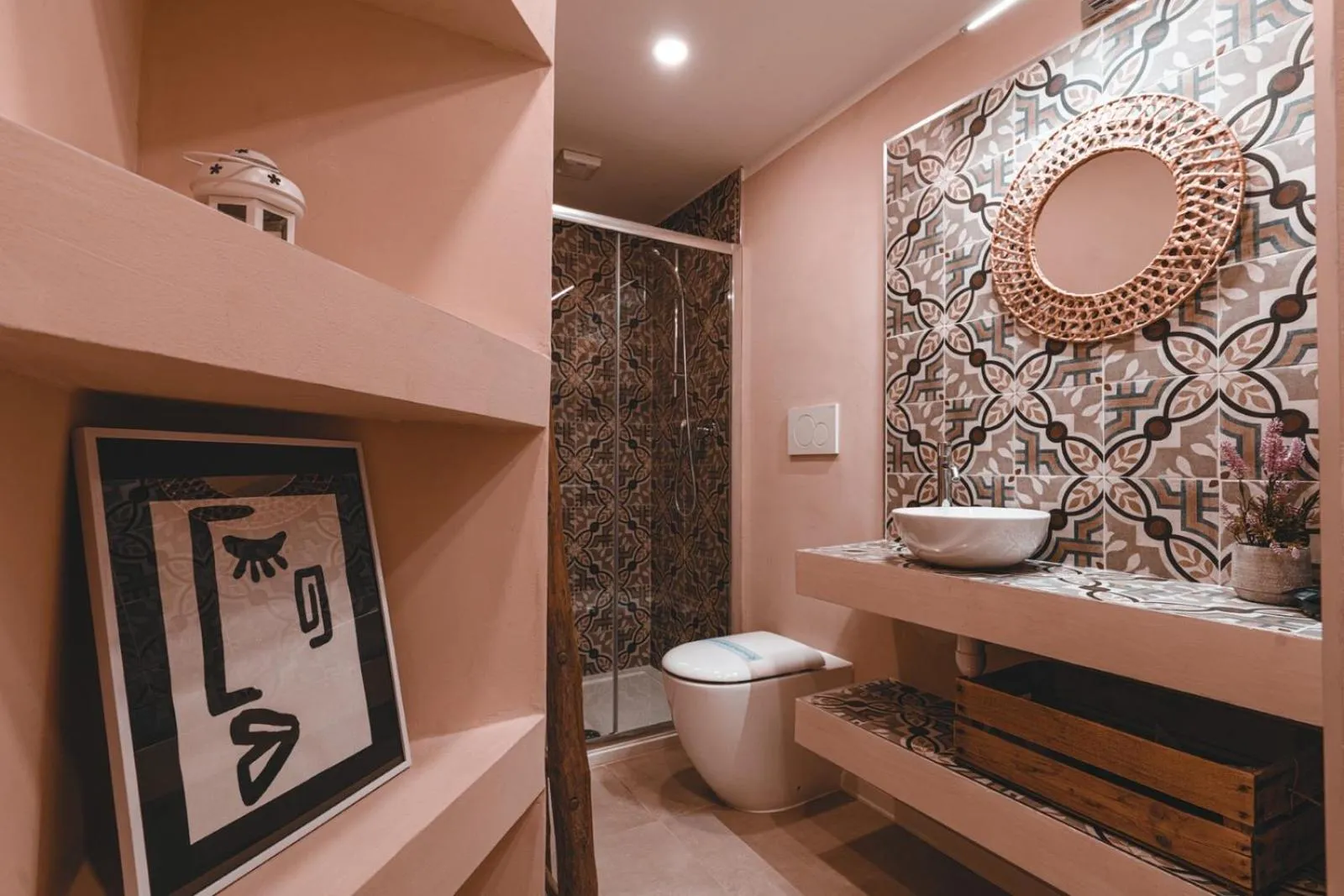 Bathroom in MORF suites