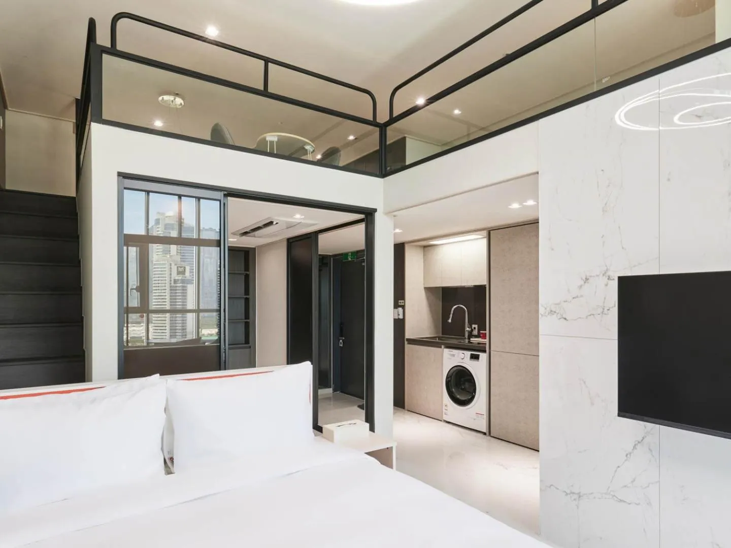 Bed in NewCZ Centum Hotel