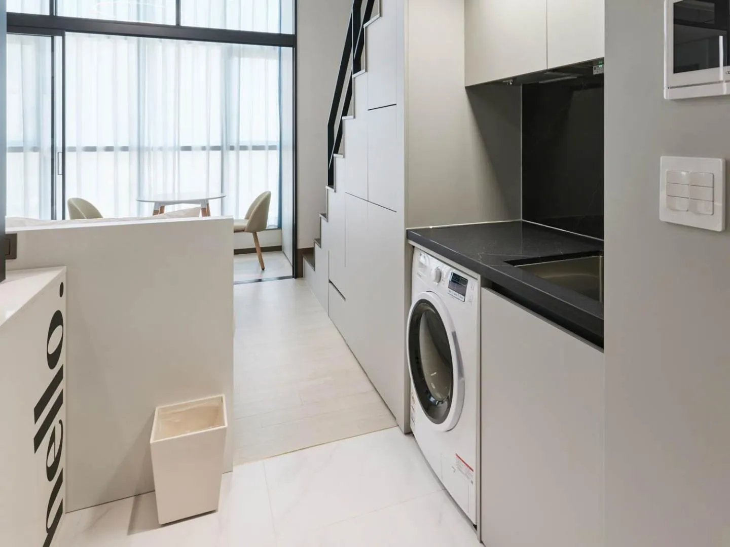 washing machine in NewCZ Centum Hotel