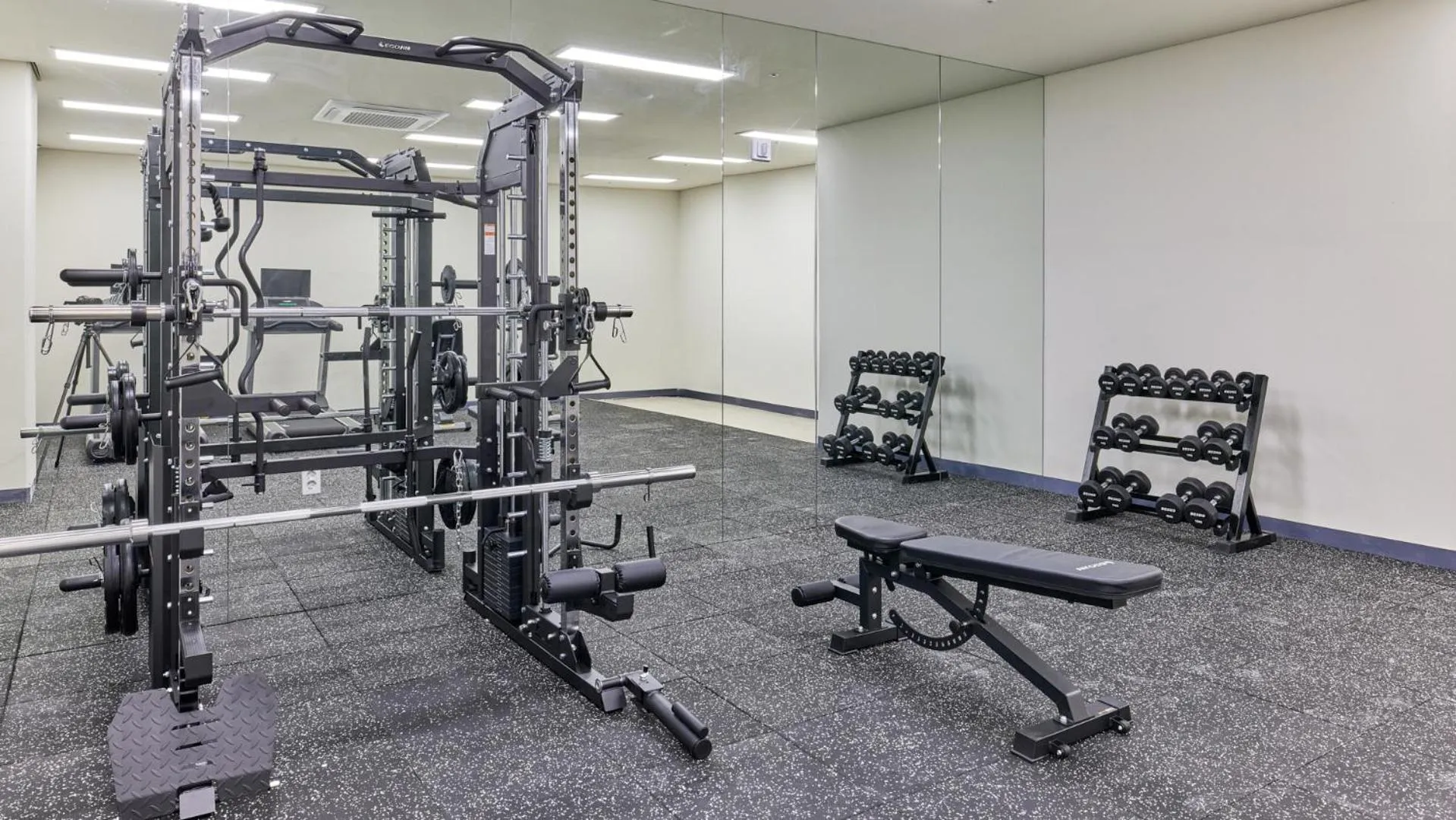 Fitness centre/facilities in NewCZ Centum Hotel