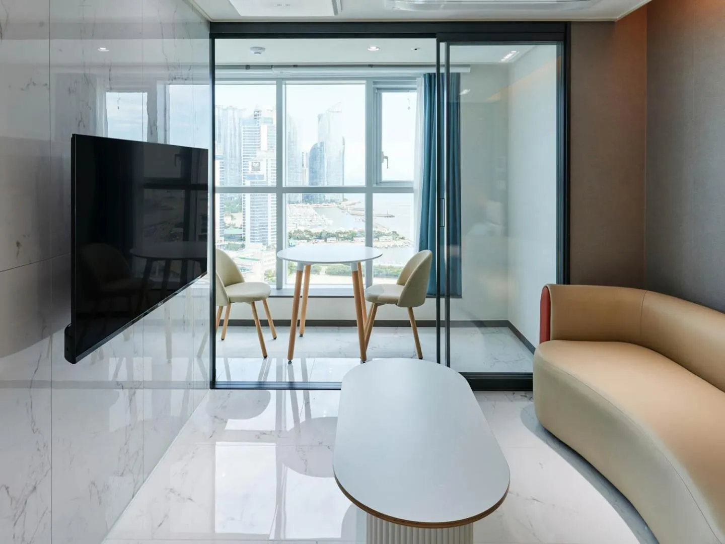 Living room in NewCZ Centum Hotel