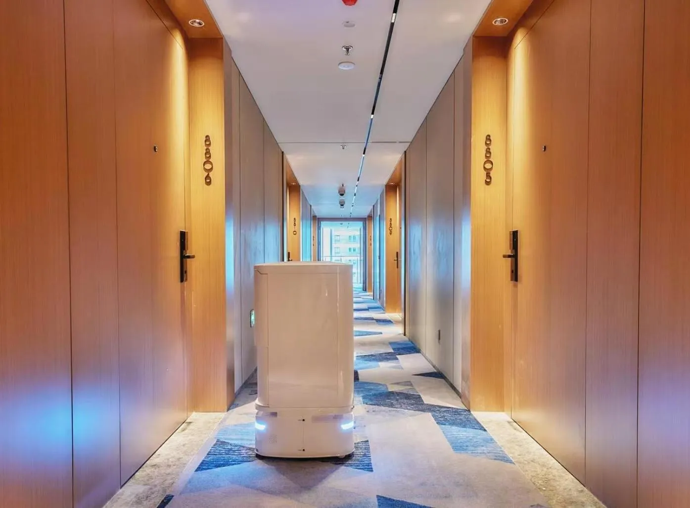 Decorative detail in Jinglai Zhenxuan Shanghai Tongji Hospital Xincun Road Subway Station Hotel