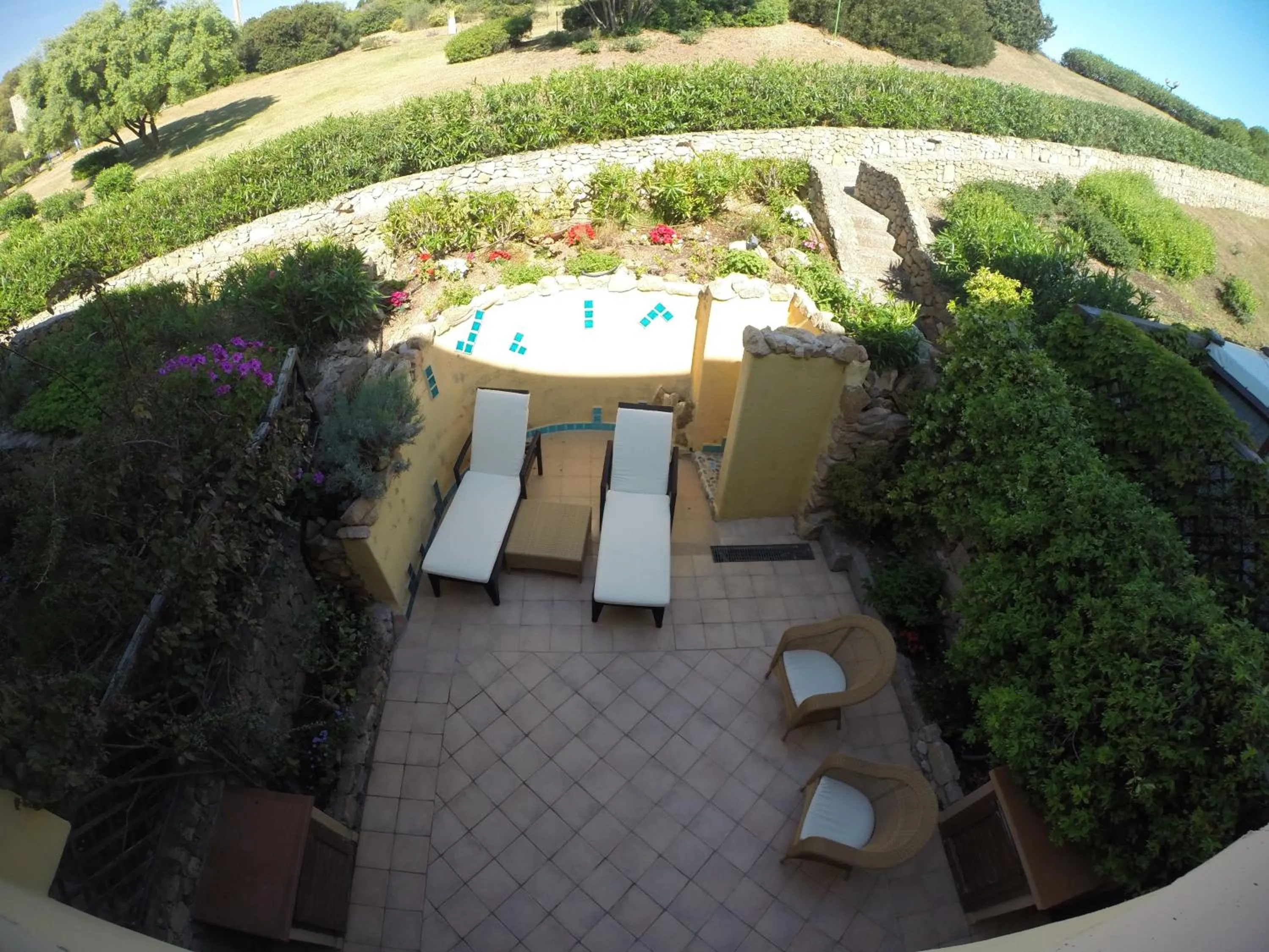 Balcony/Terrace in Luxury Apartment Sardegna
