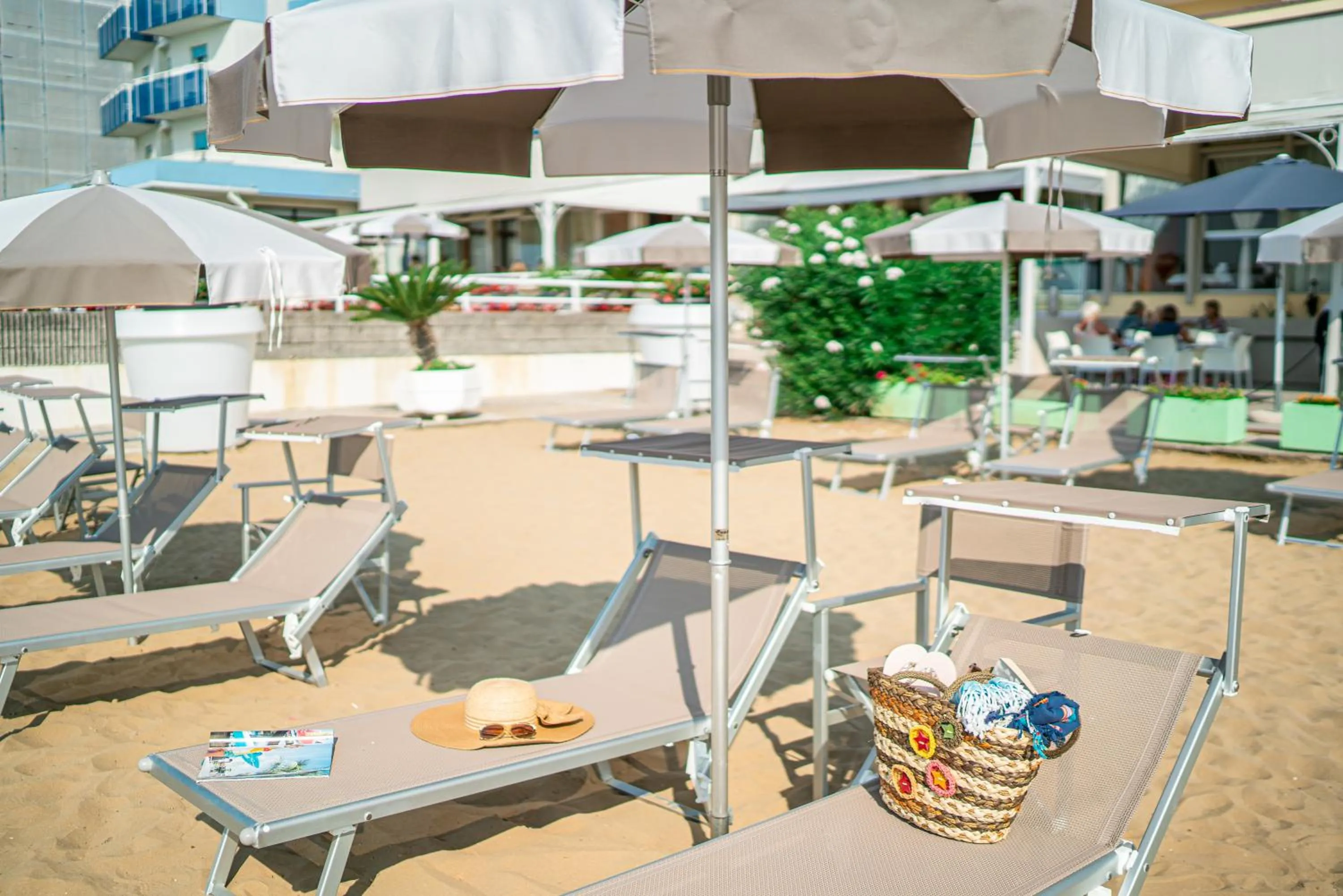 Beach in Hotel Astor