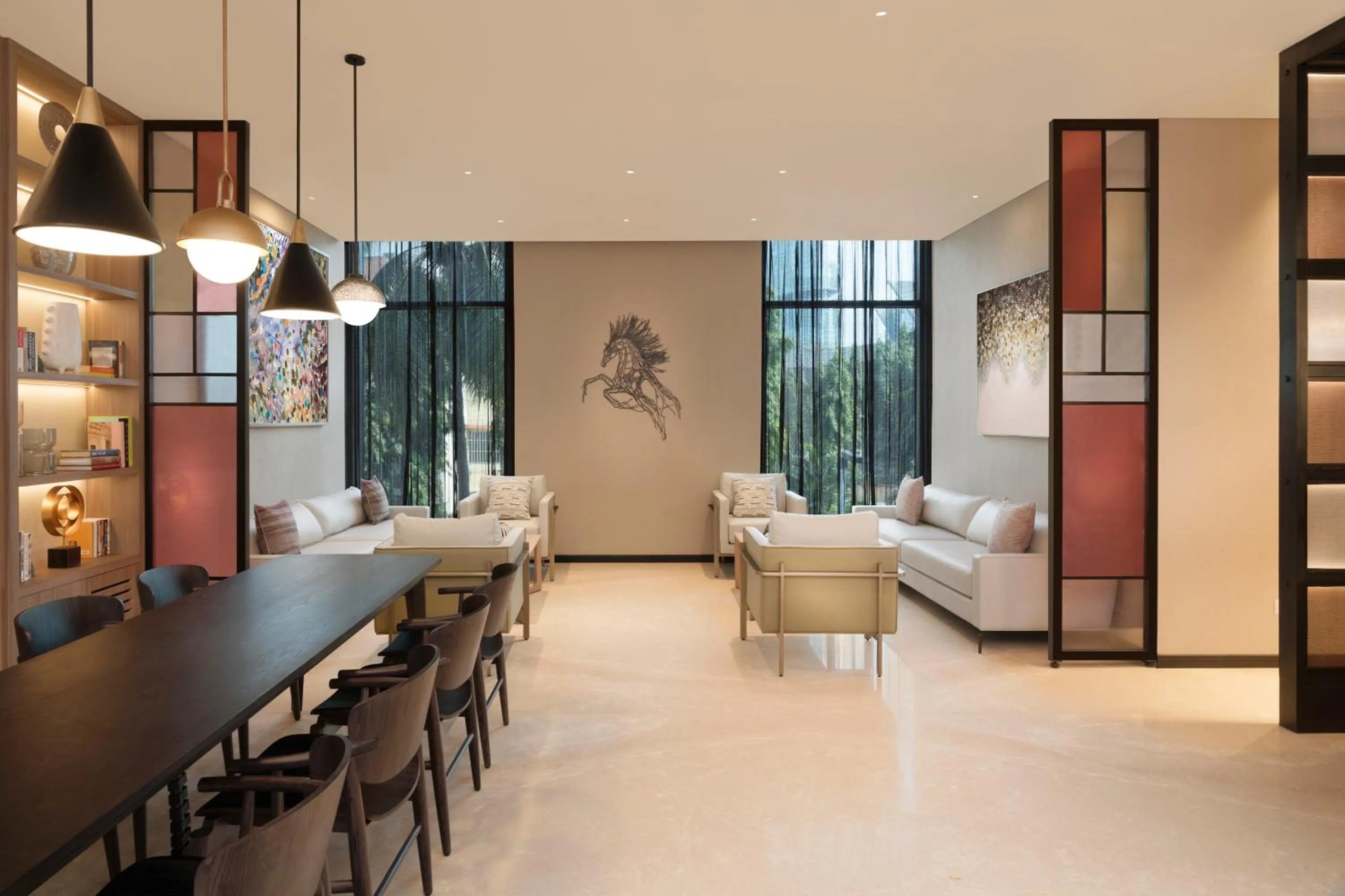 Property building, Bed in ibis Mumbai BKC