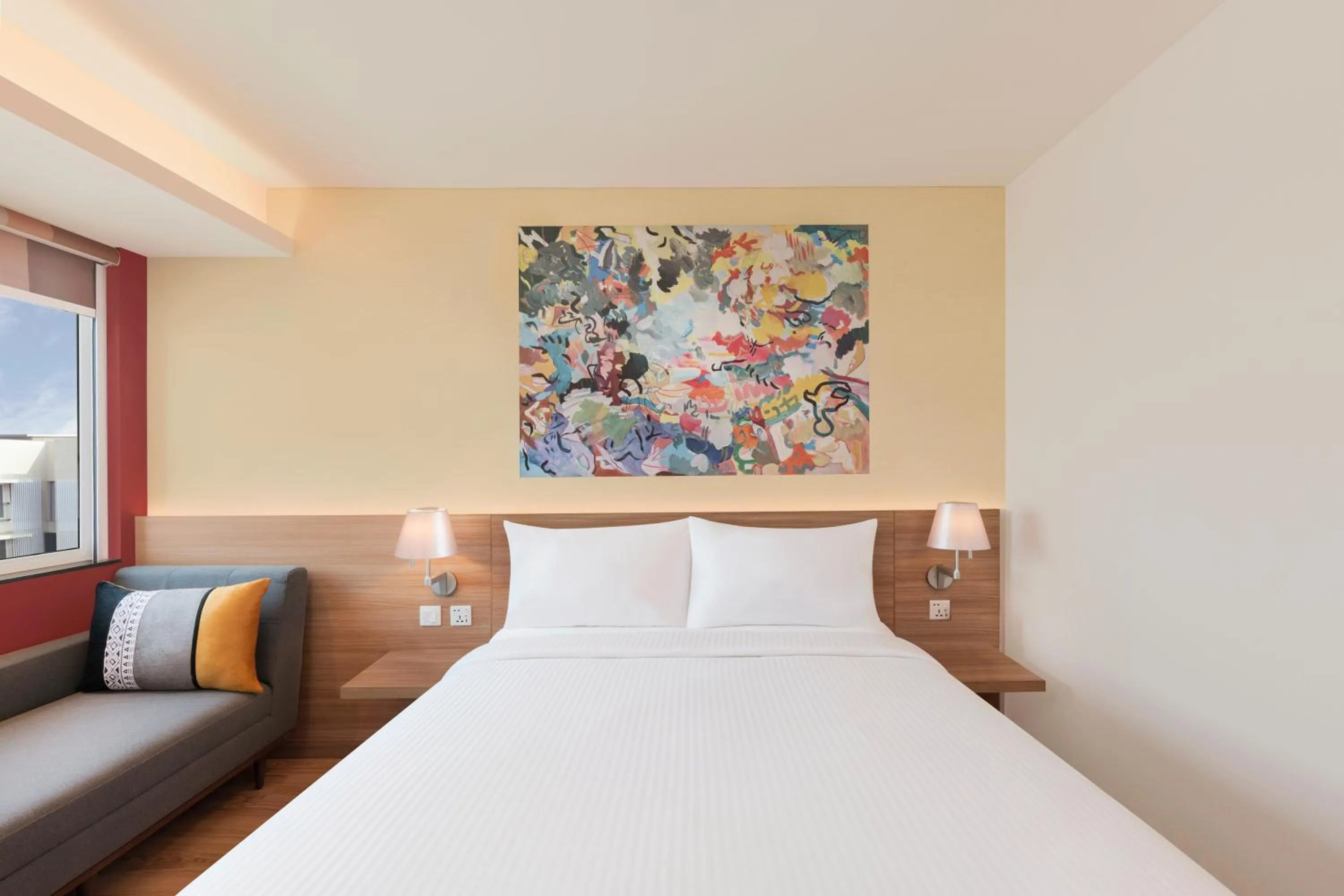 Bedroom, Bed in ibis Mumbai BKC