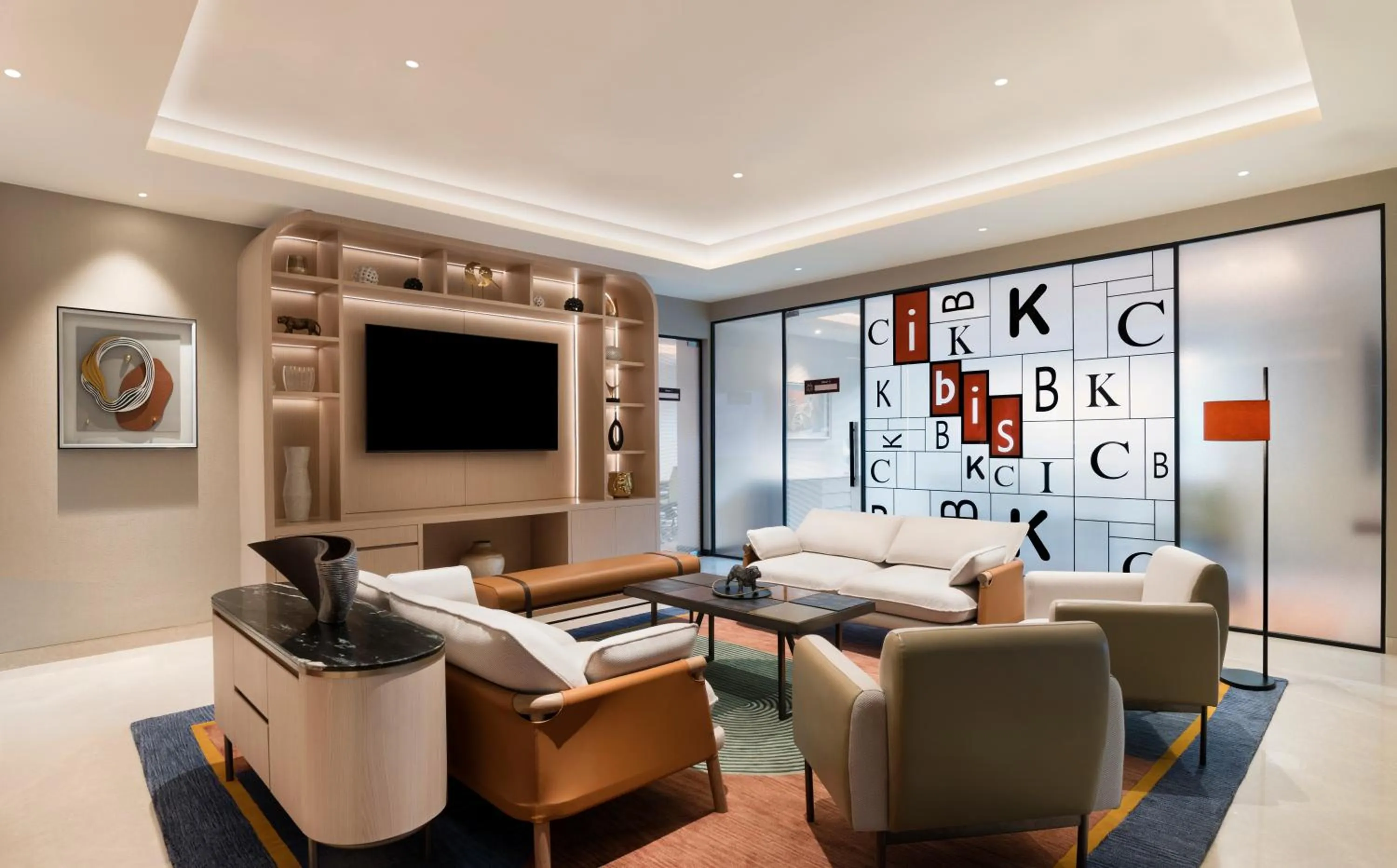 Living room in ibis Mumbai BKC