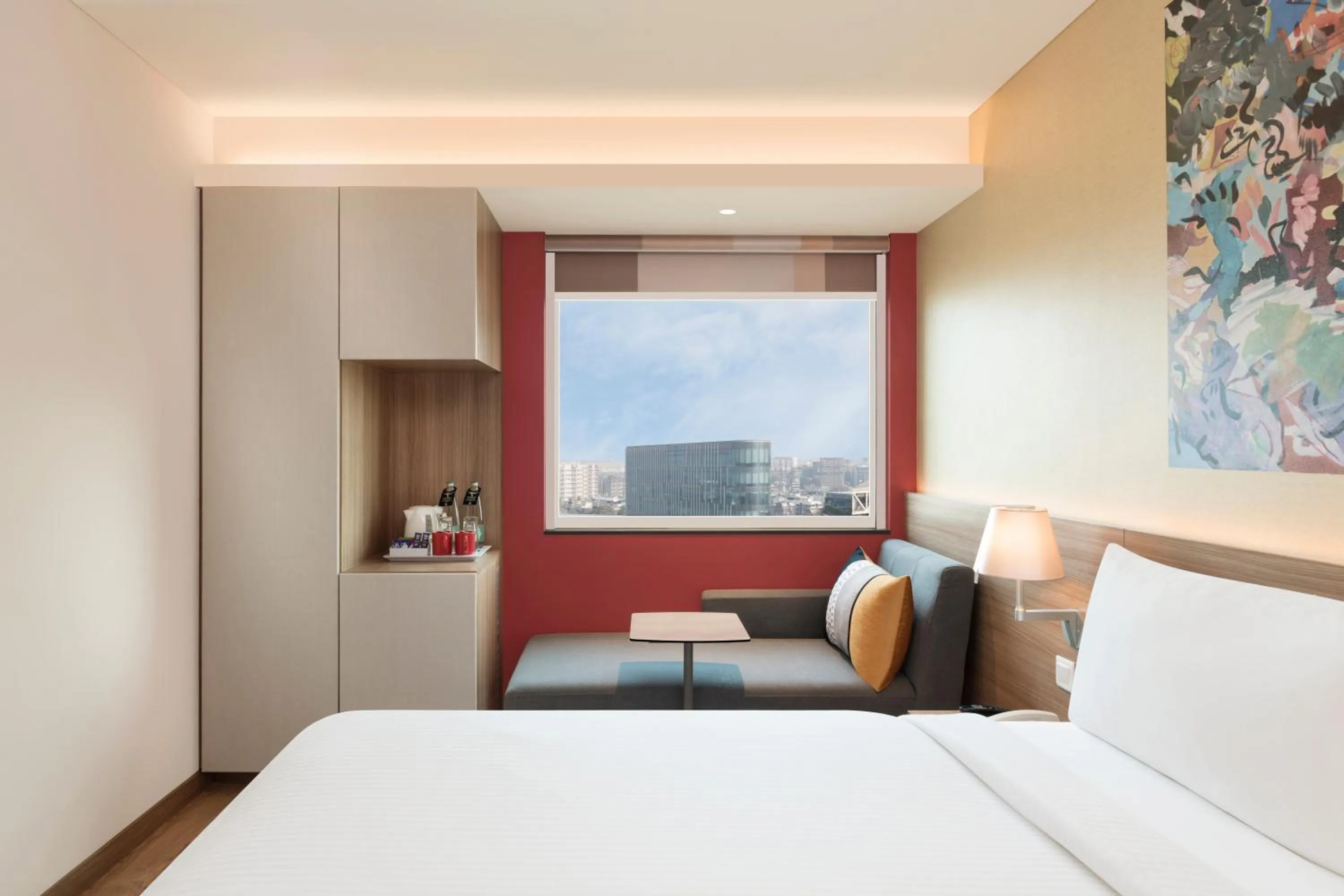 Bedroom, Bed in ibis Mumbai BKC