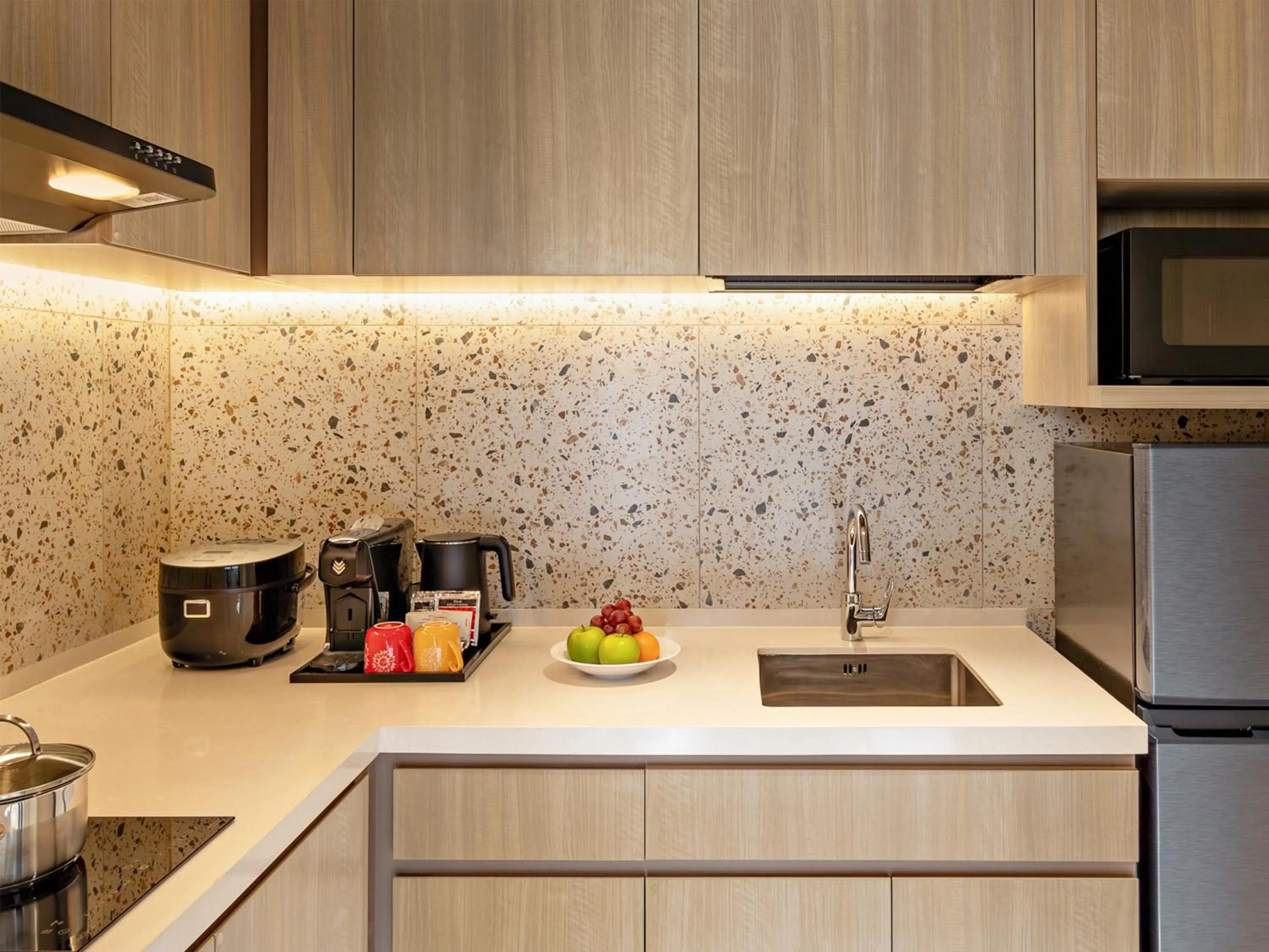 Coffee/tea facilities in Swissôtel Living Jakarta Mega Kuningan