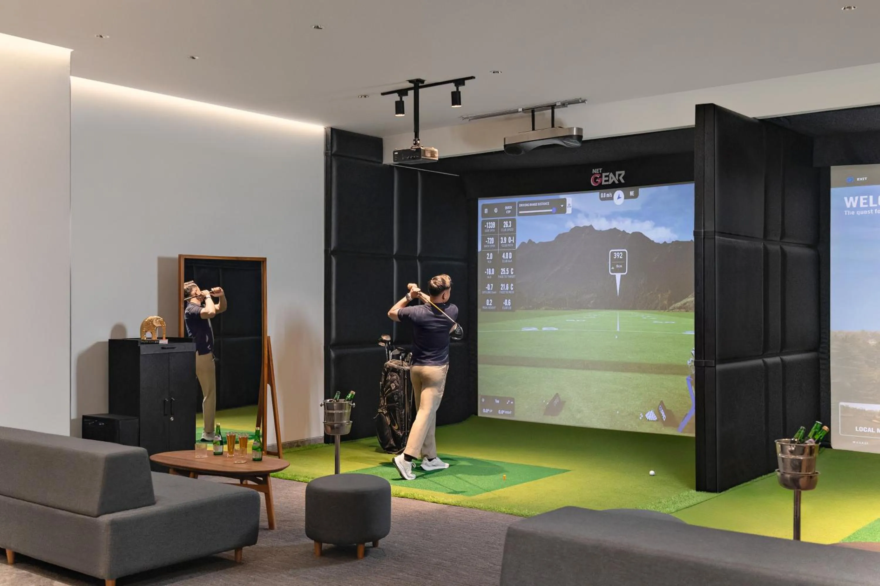 Golfcourse in Swissôtel Living Jakarta Mega Kuningan