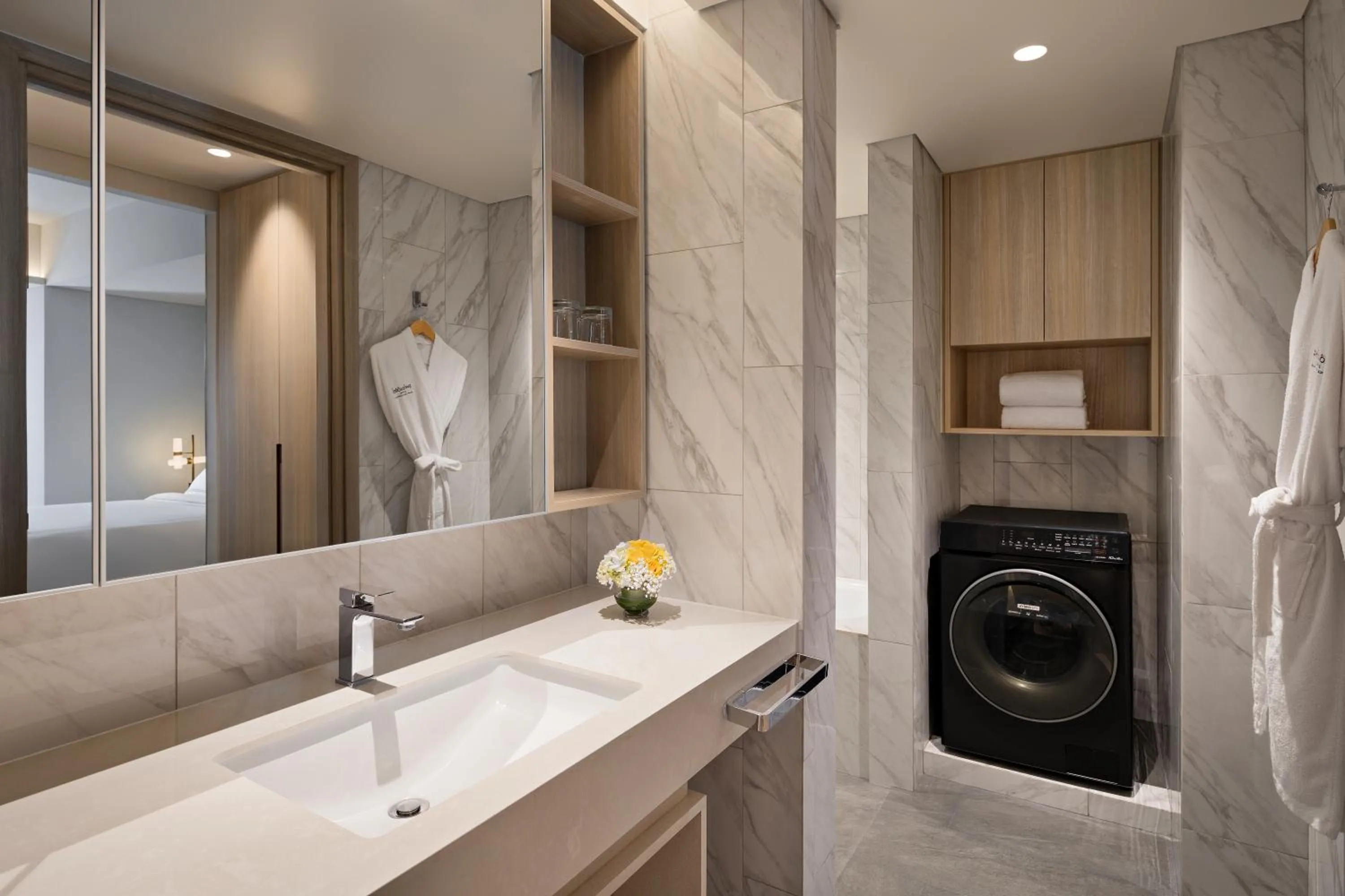 Bathroom in Swissôtel Living Jakarta Mega Kuningan