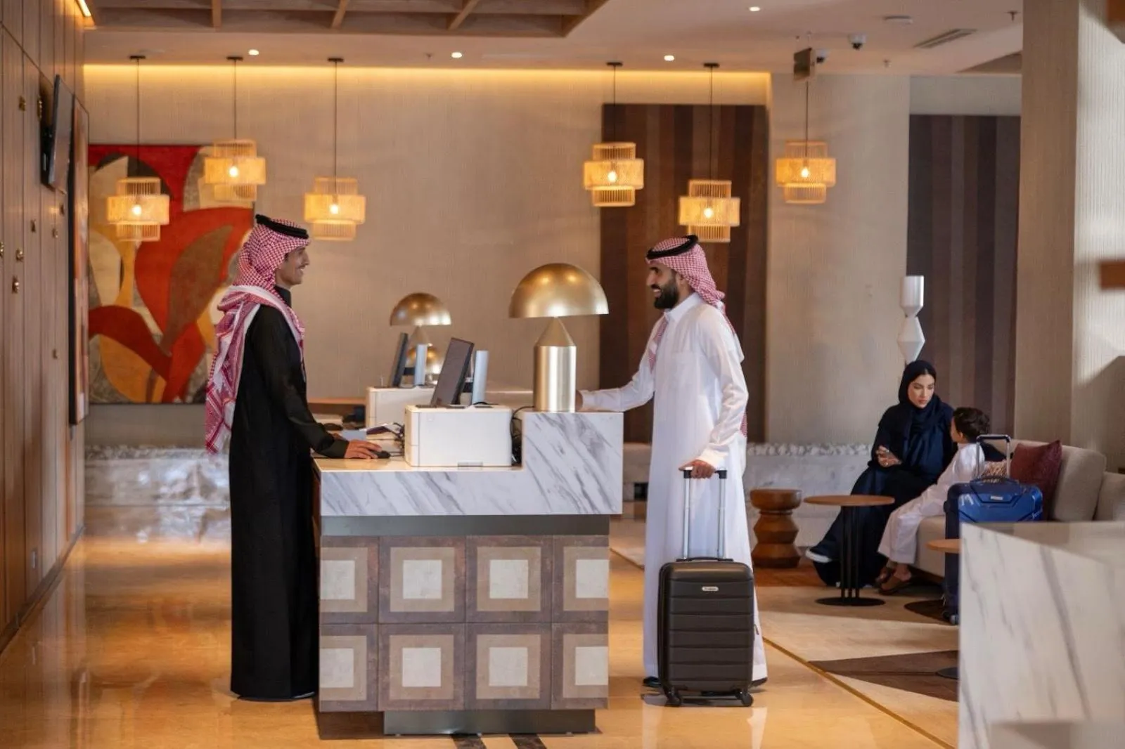 Lobby or reception in Mercure Hotel Khamis Mushait by Accor