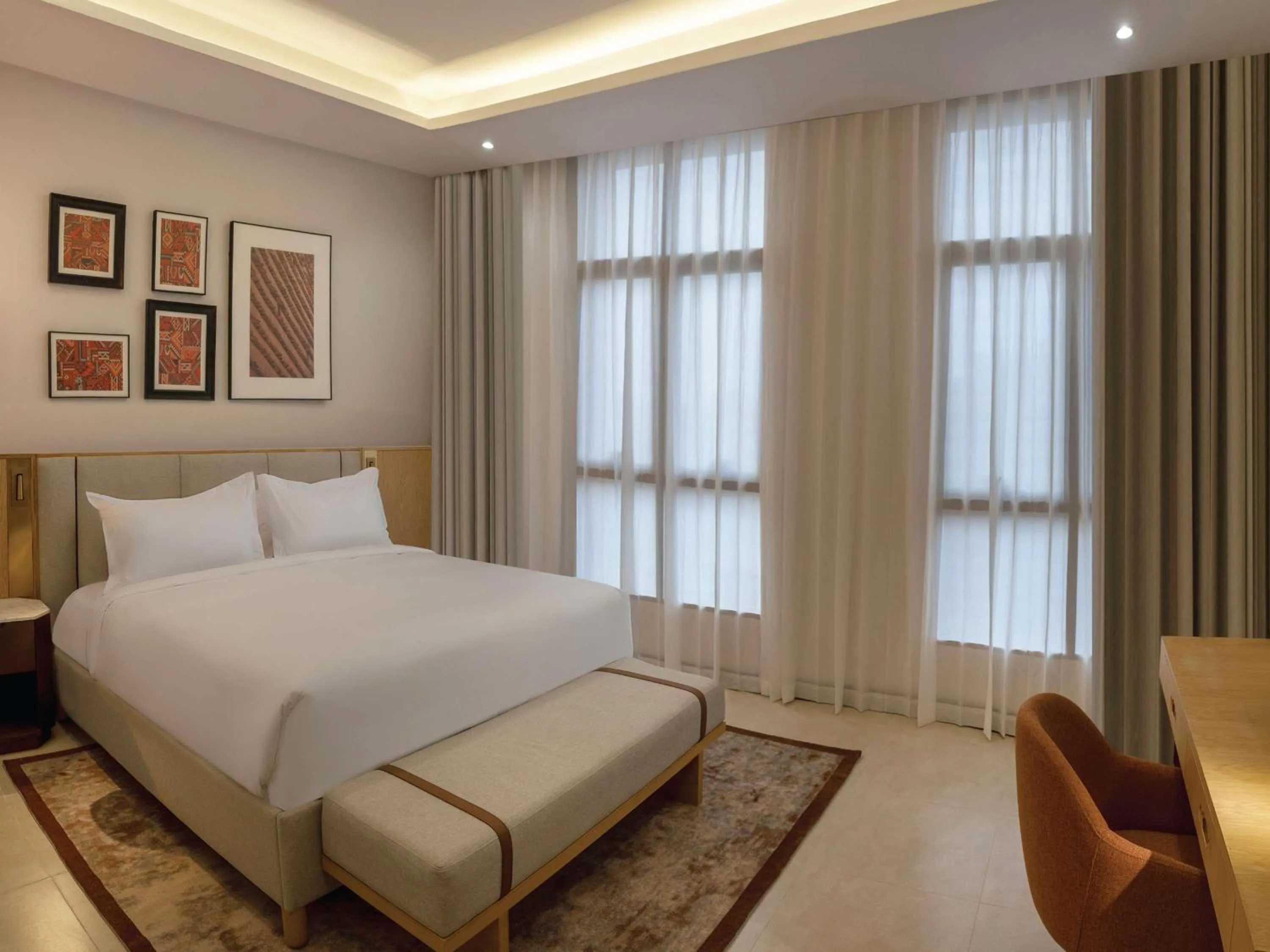 Bedroom, Bed in Mercure Hotel Khamis Mushait by Accor