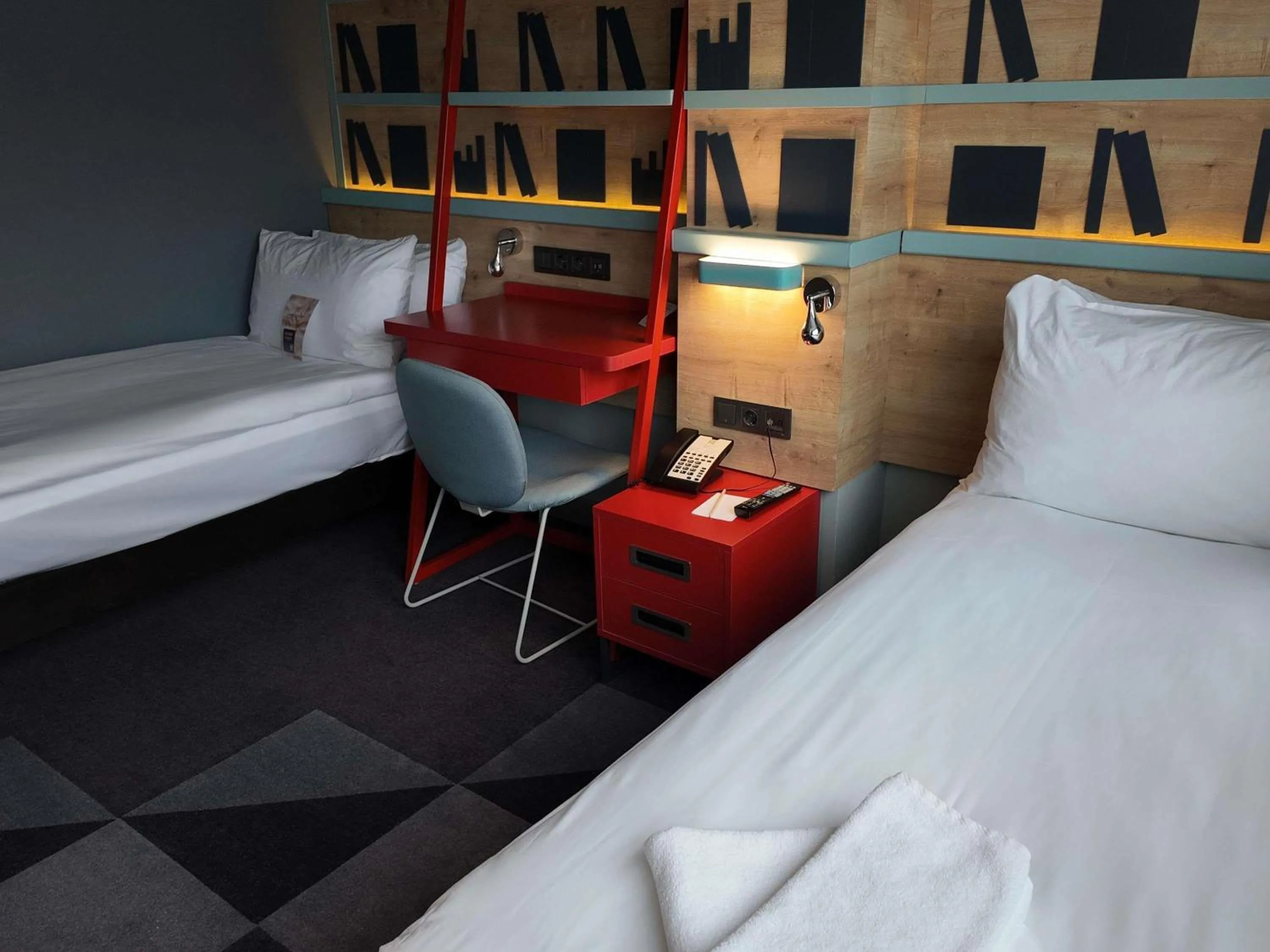 Bedroom, Bed in ibis Styles Ankara