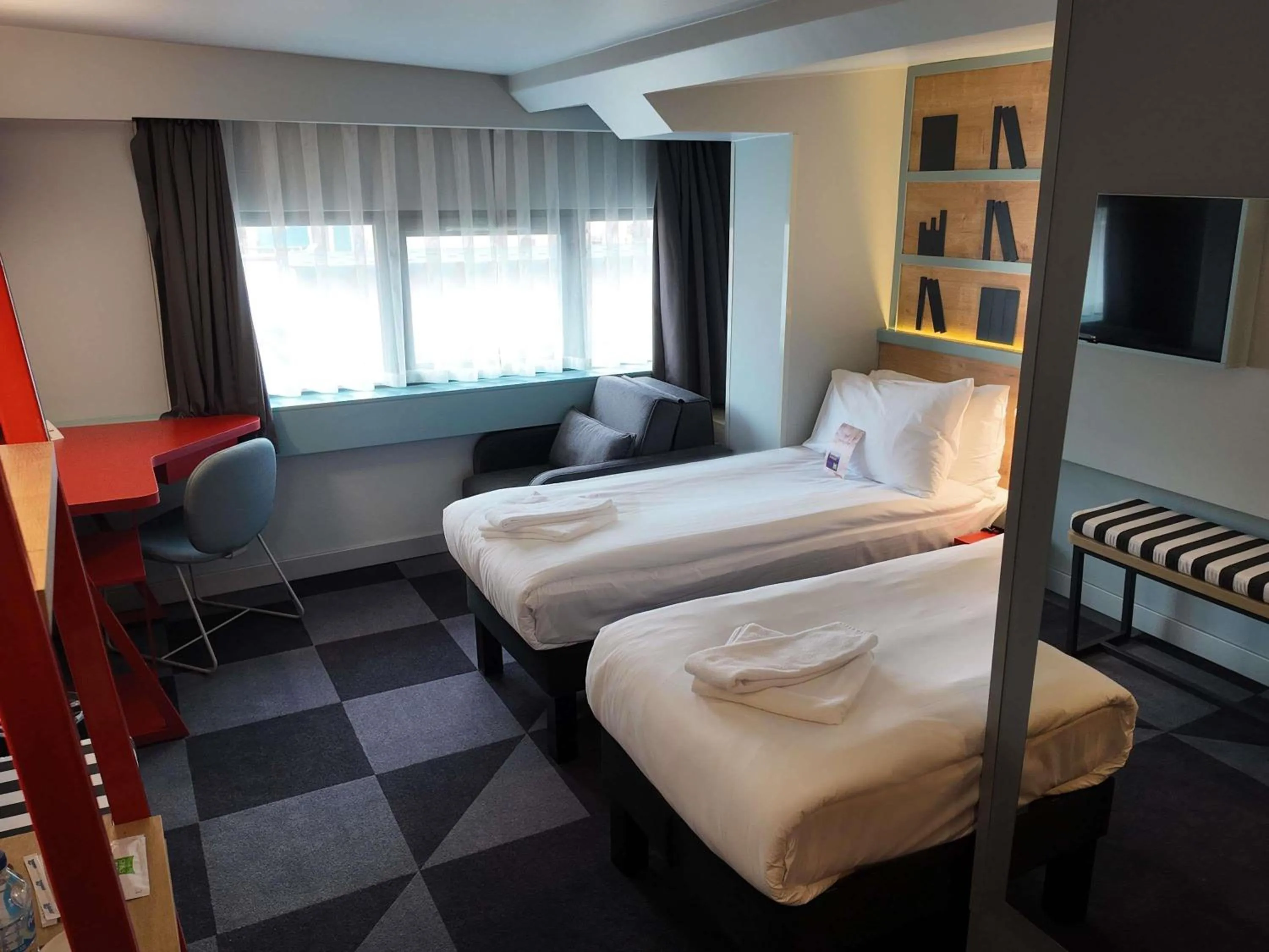 Bedroom, Bed in ibis Styles Ankara