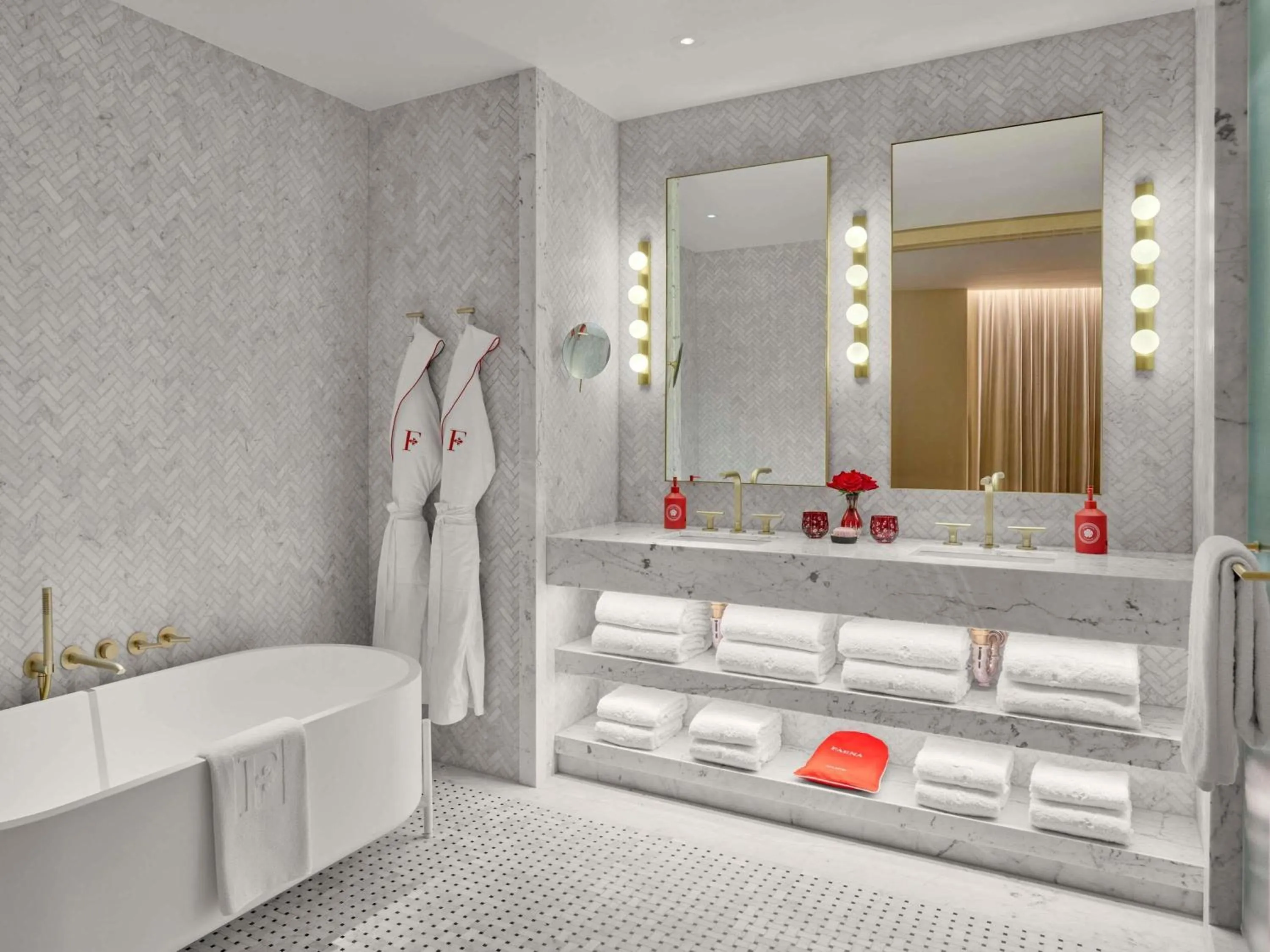 Bedroom in Faena New York