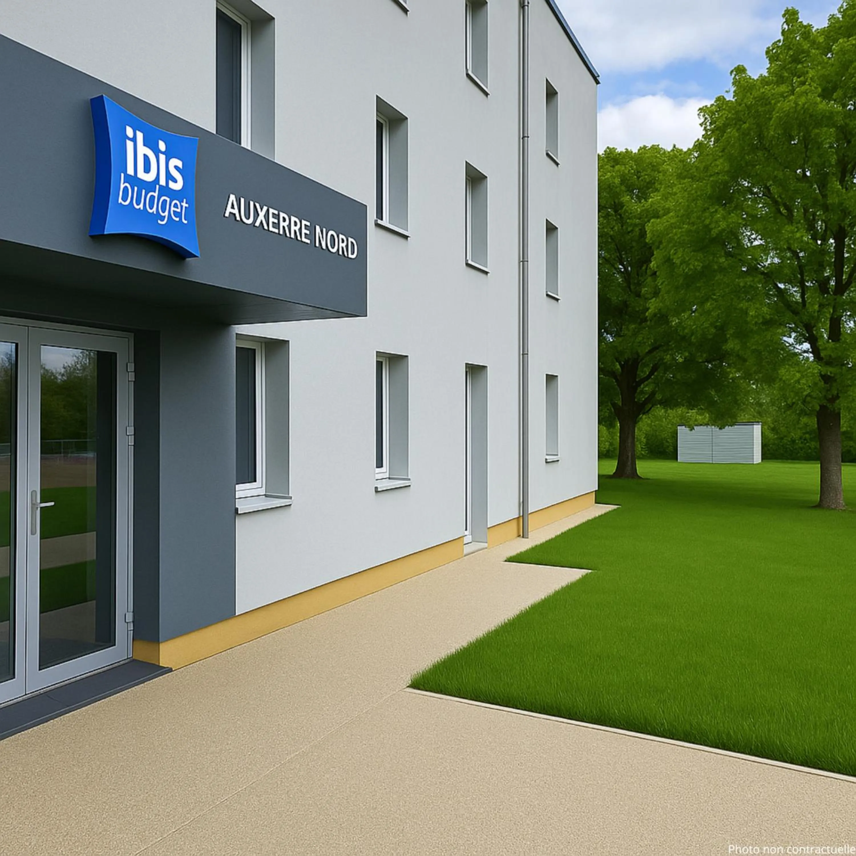 Property building in ibis budget Auxerre Nord