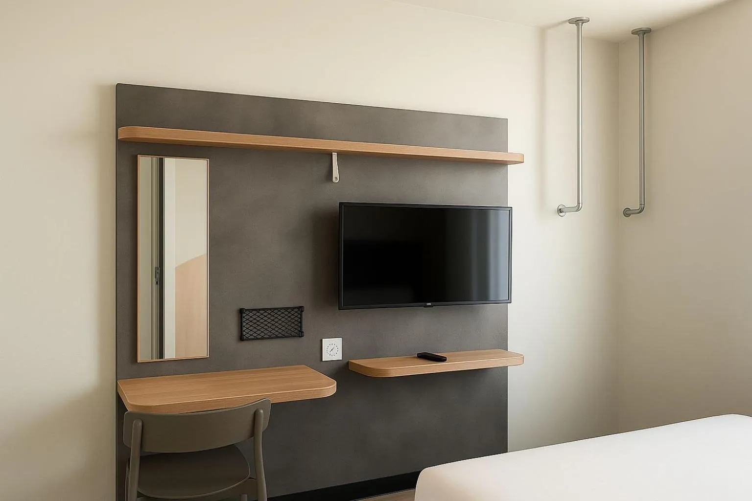 TV and multimedia, Bed in ibis budget Auxerre Nord
