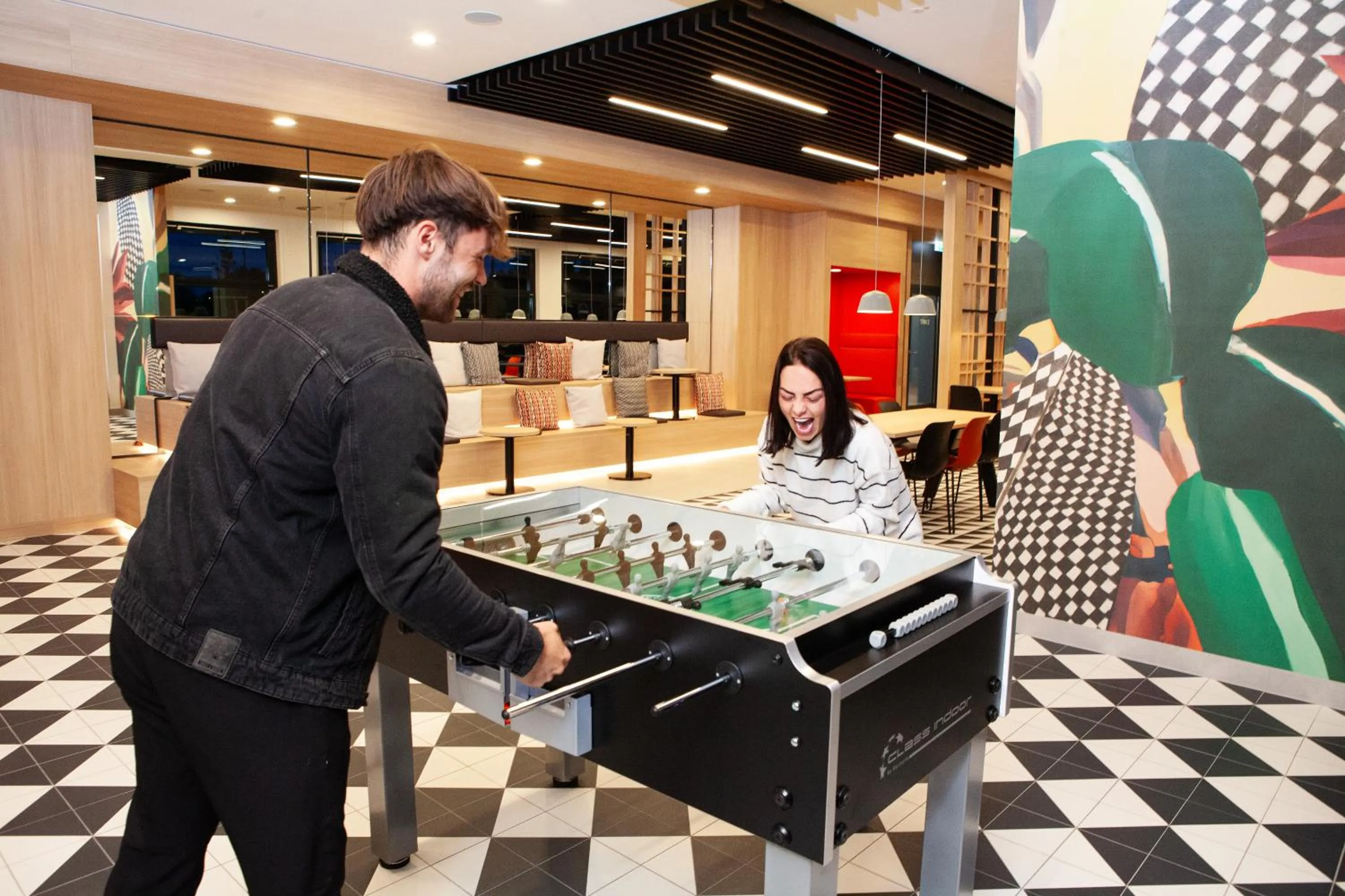 Decorative detail in ibis budget Hotel Berlin Airport