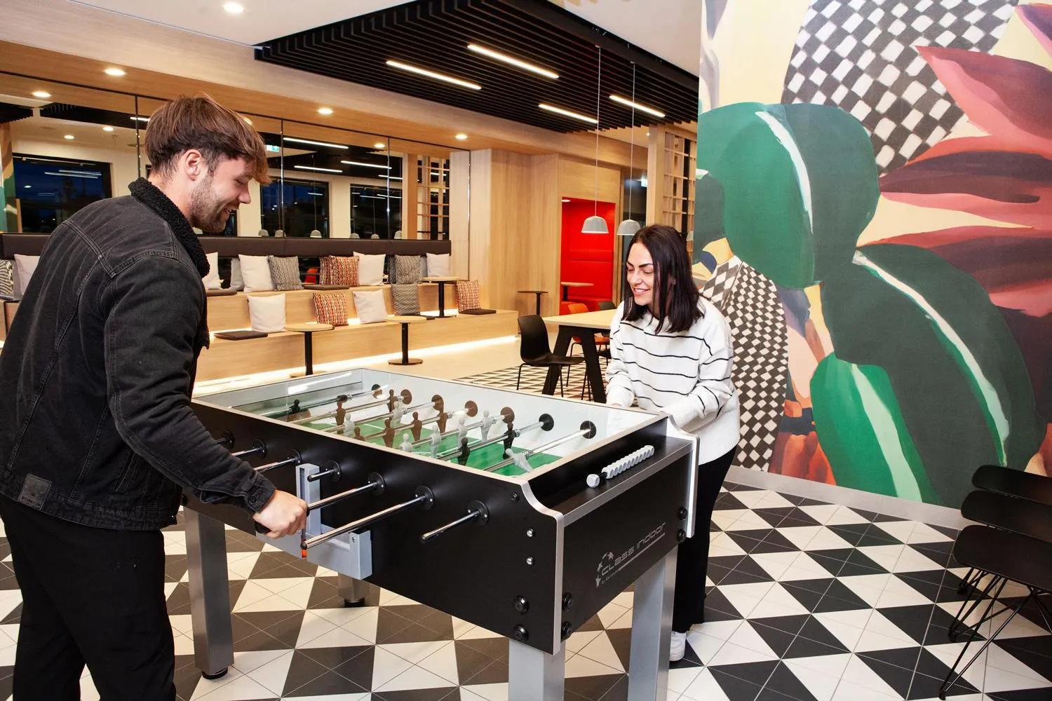 Decorative detail in ibis budget Hotel Berlin Airport