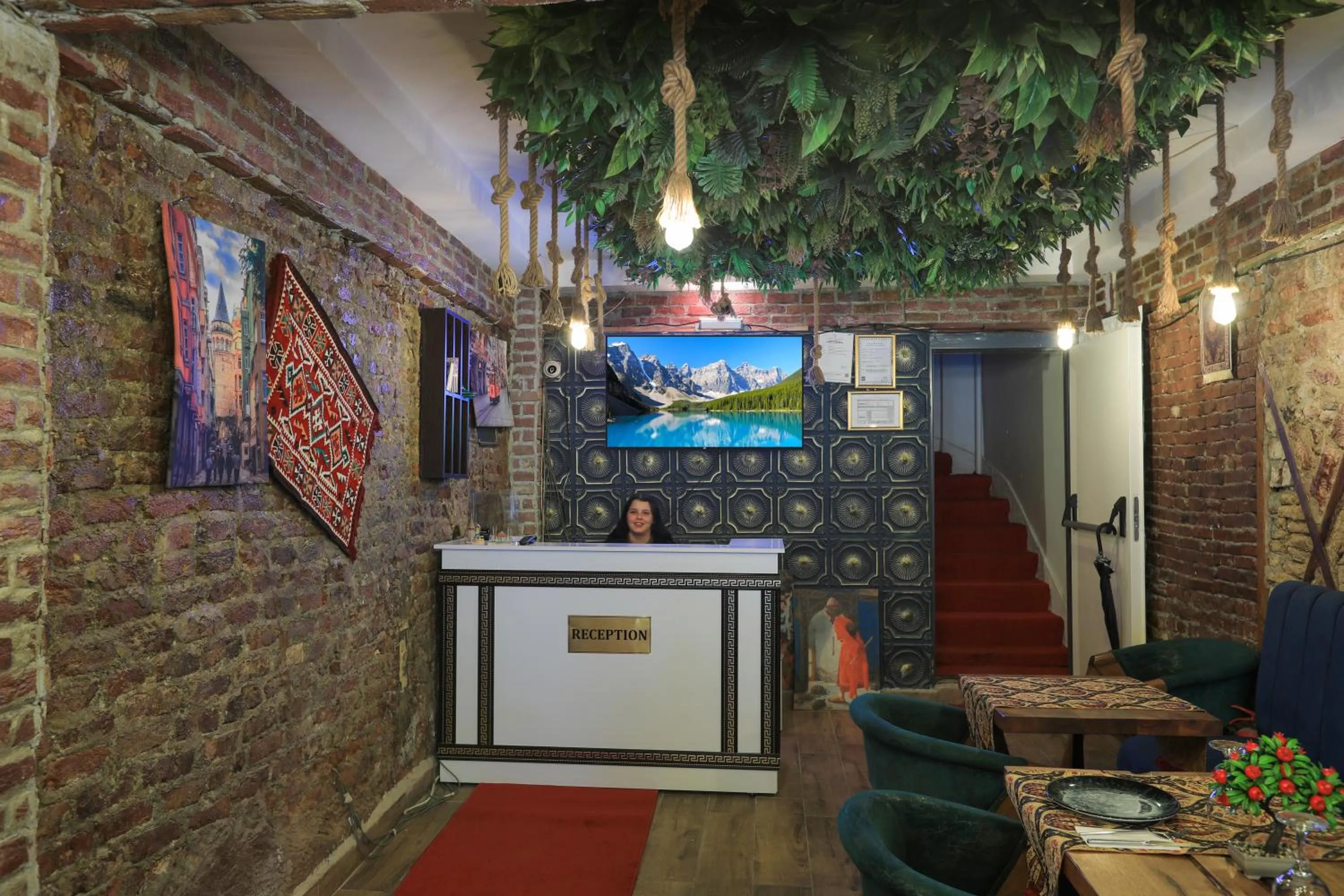 Lobby or reception in Istanbul Hotel&Guesthouse