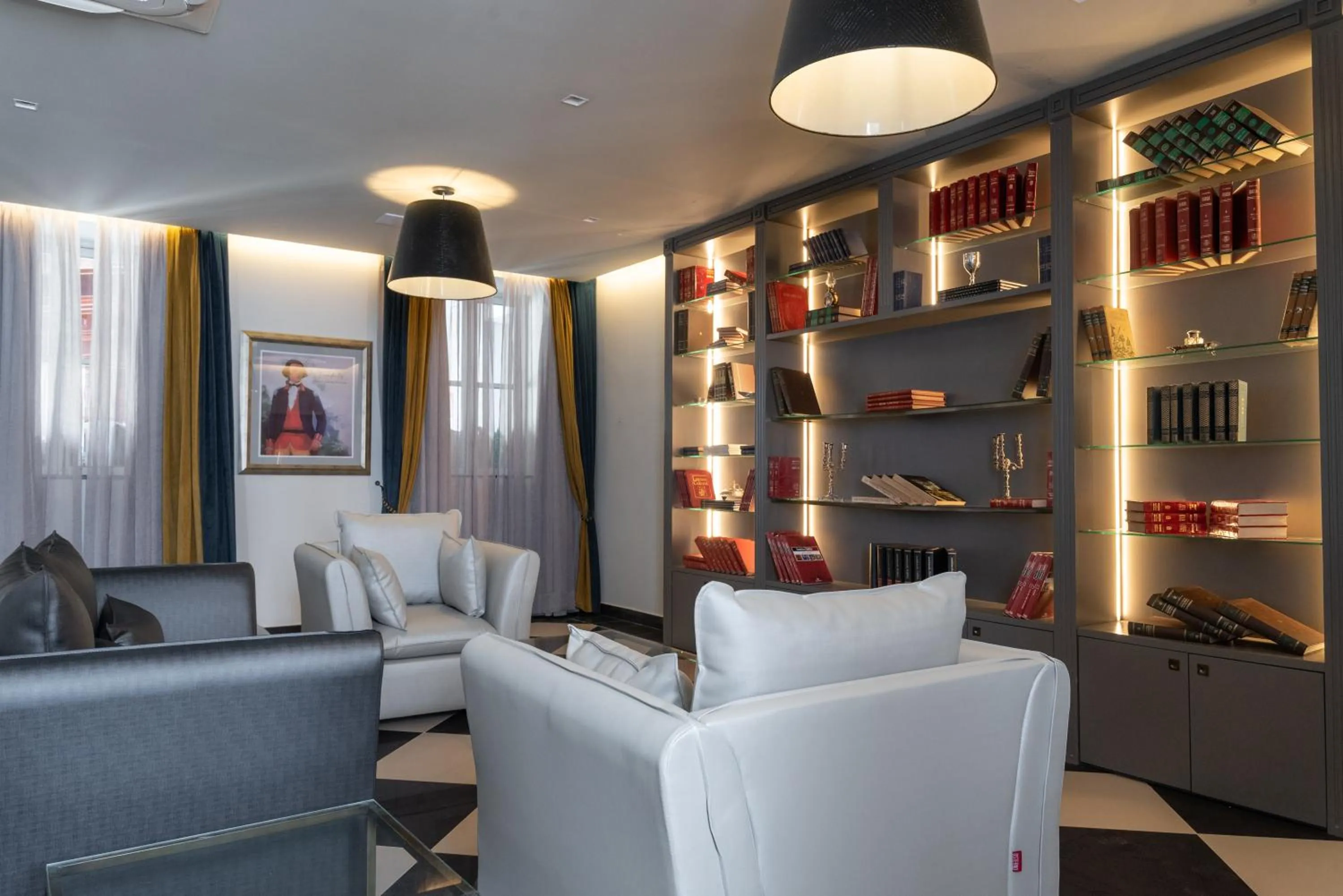 Library in Vila Galé Collection Ouro Preto