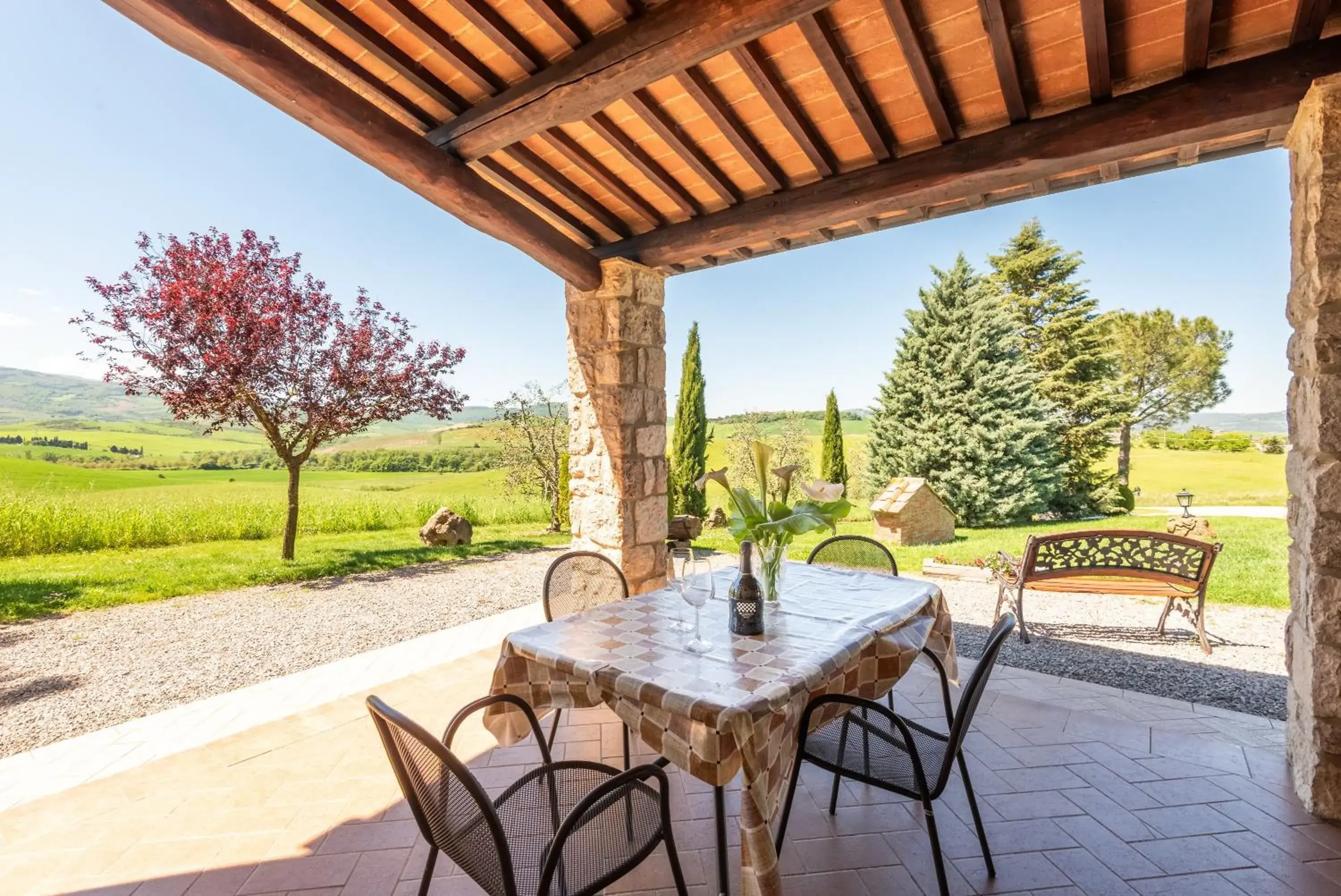 One-Bedroom Apartment with Garden View in Agriturismo Sant'Ansano One-Bedroom Apartment with Garden View in Agriturismo Sant'Ansano