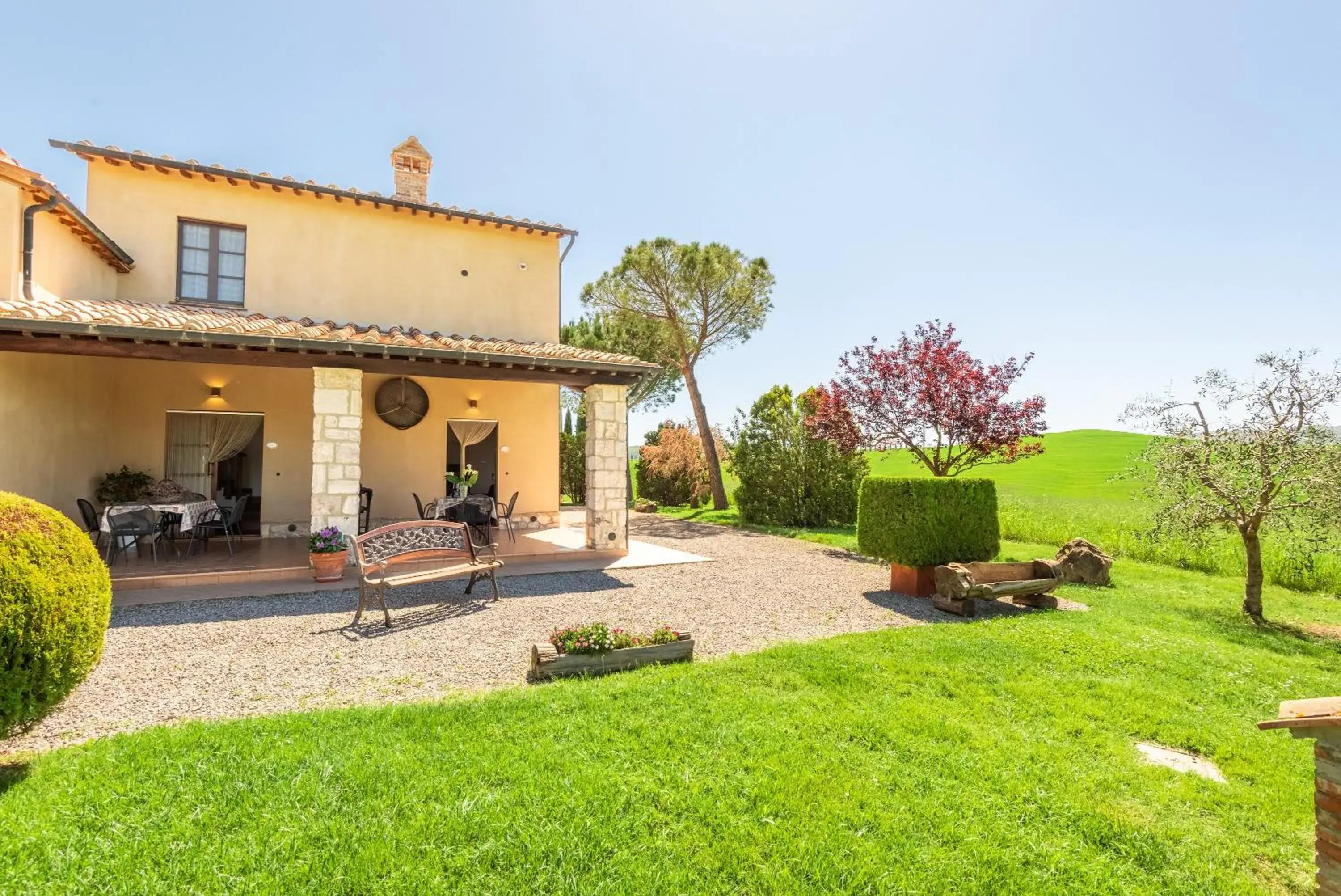 One-Bedroom Apartment with Garden View in Agriturismo Sant'Ansano One-Bedroom Apartment with Garden View in Agriturismo Sant'Ansano