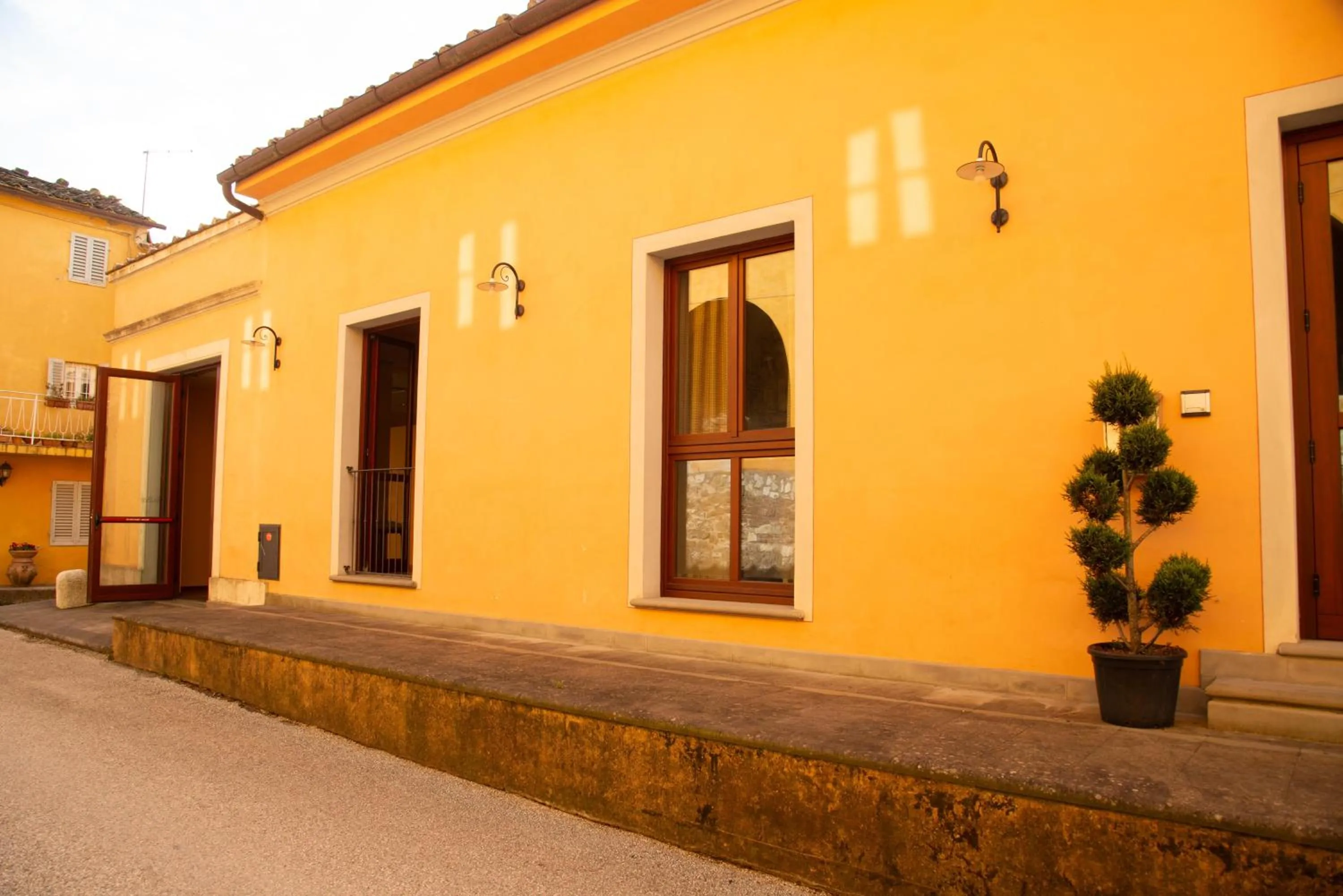 Property building in La Rocca Relais