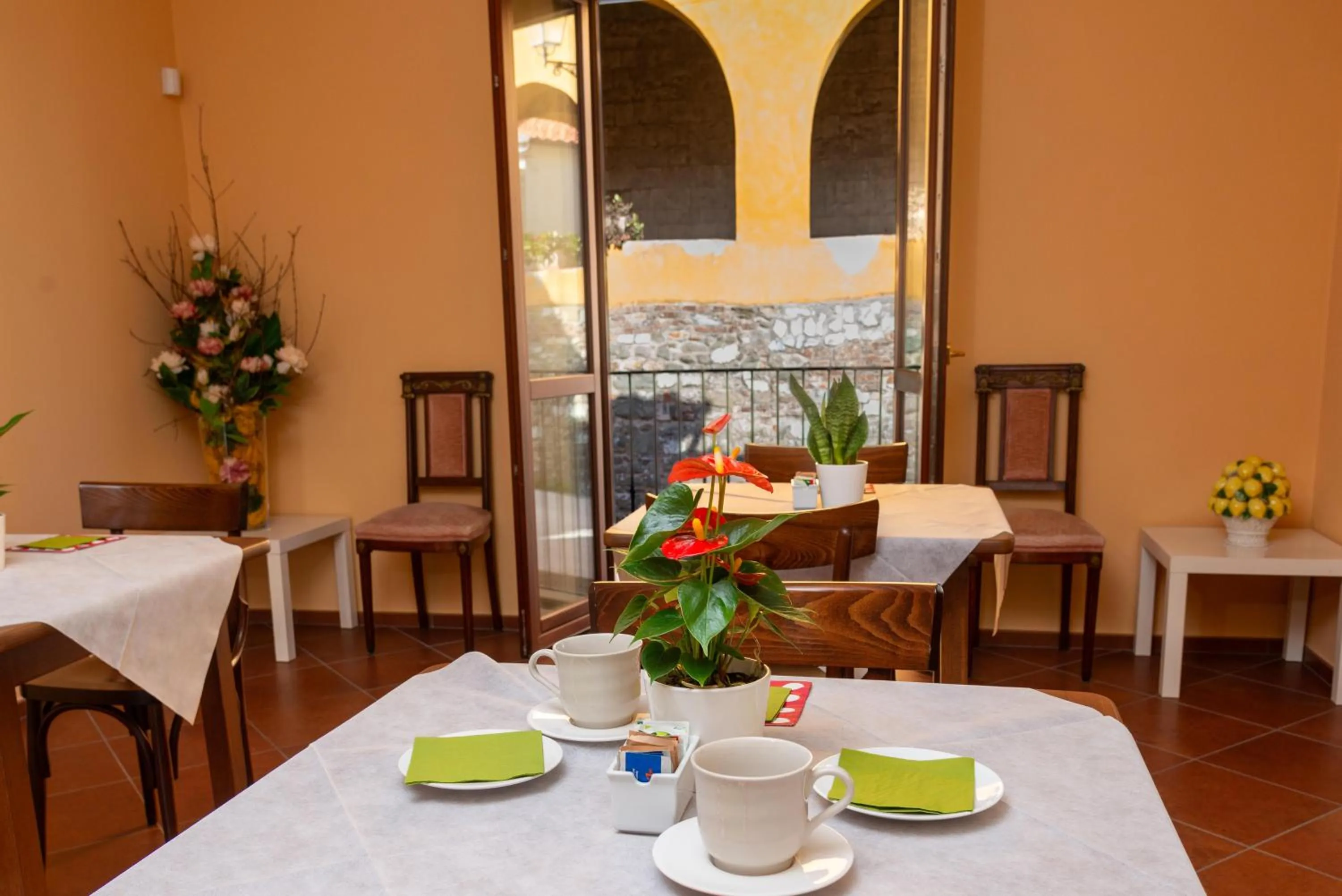 Breakfast in La Rocca Relais