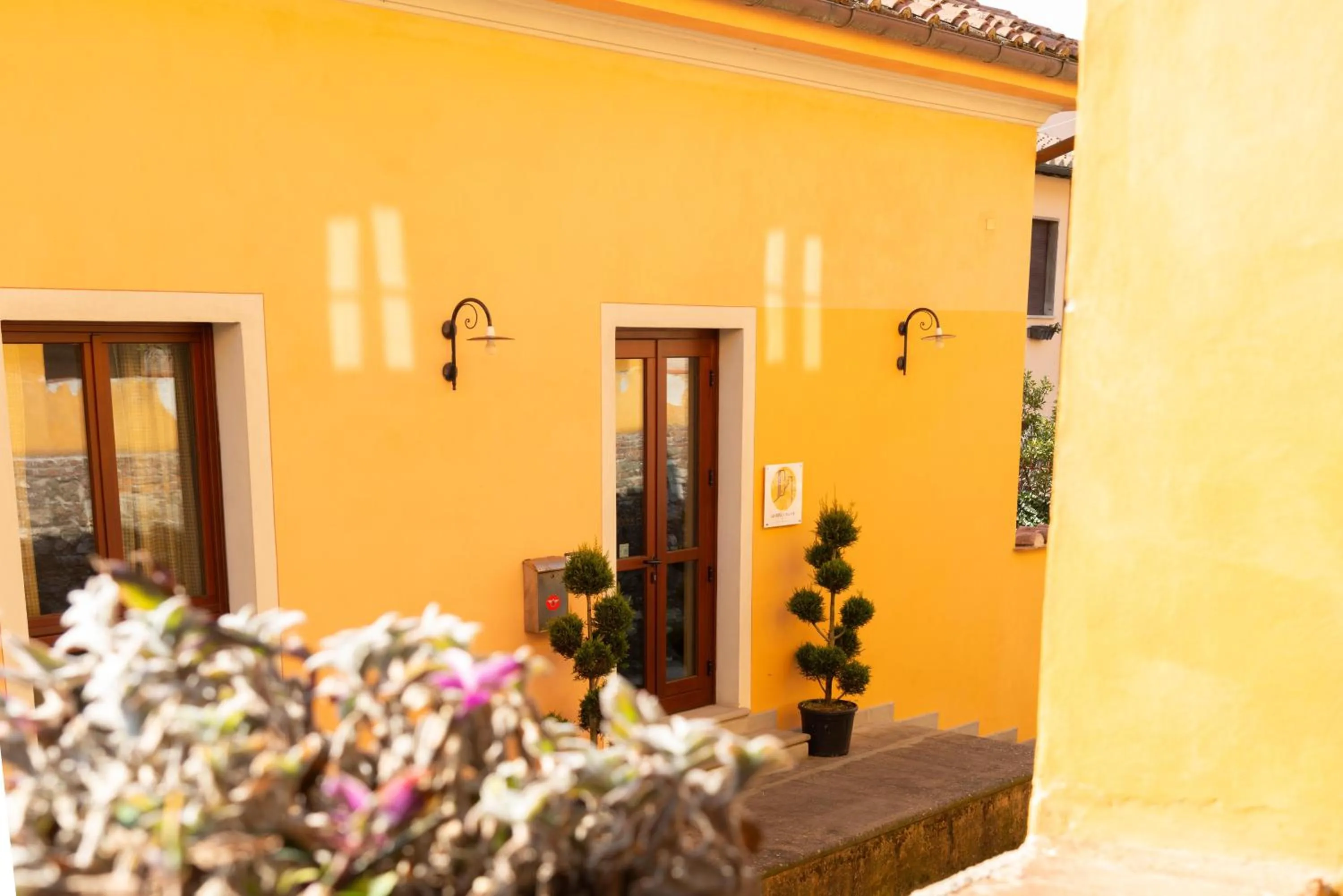Property building in La Rocca Relais