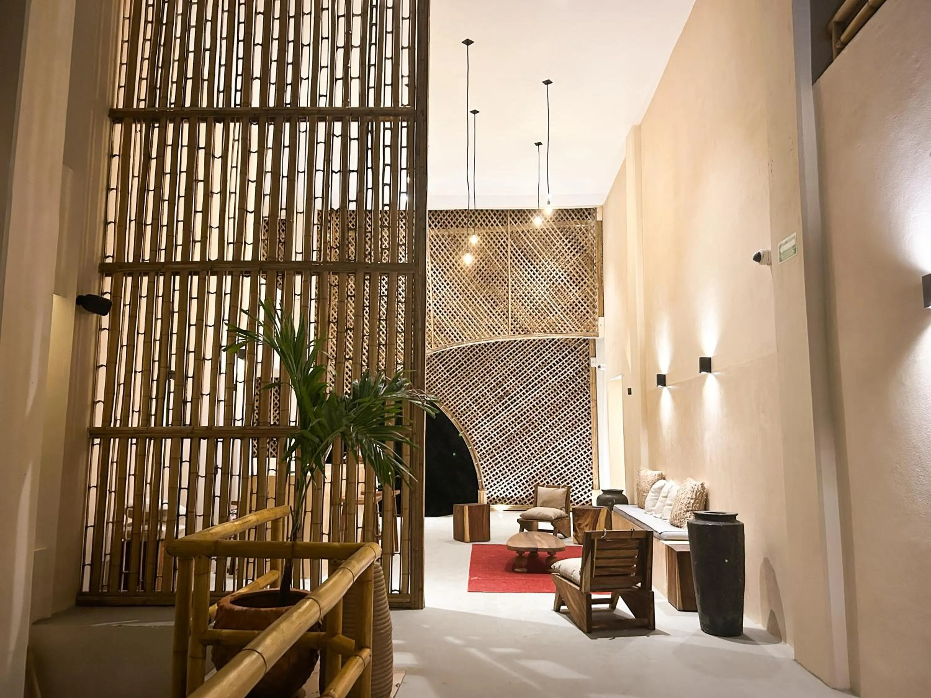 Living room in Ana y Jose Holbox Hotel & Beach Club