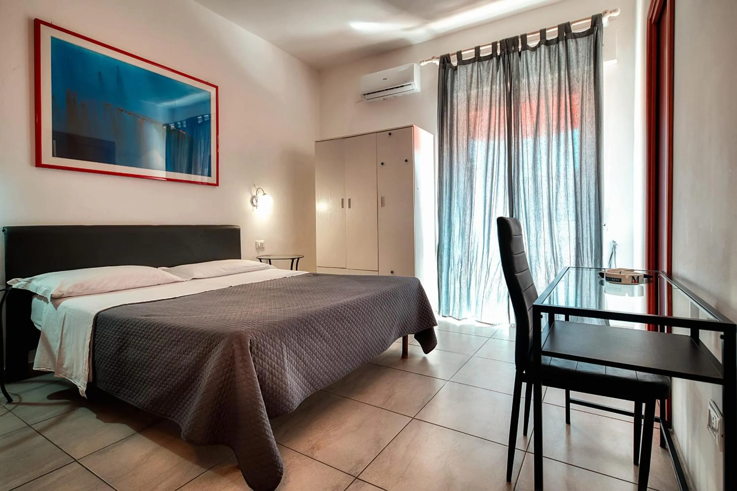 Bed in Hotel Belvedere Lampedusa