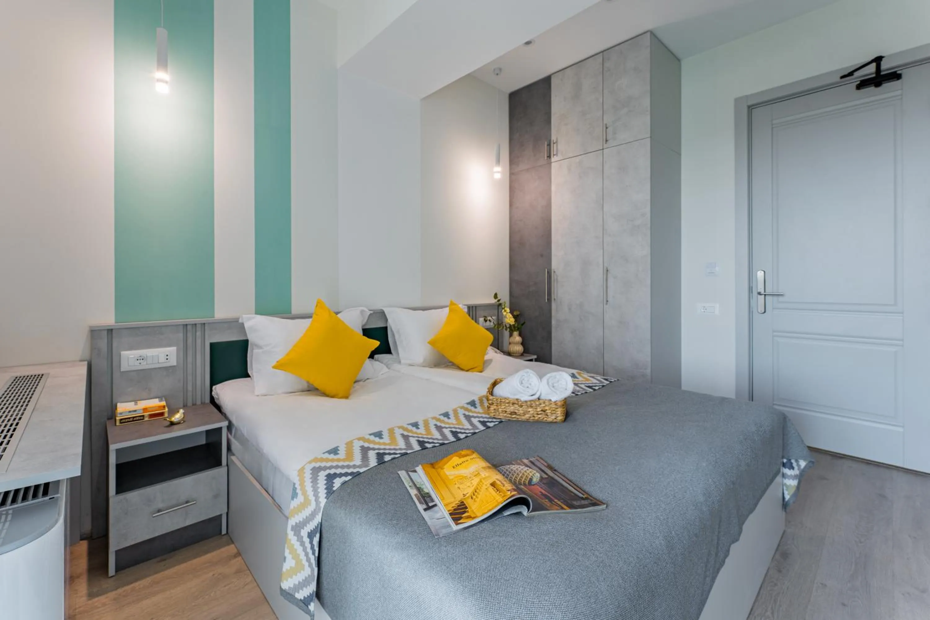 Standard Double Room with Balcony in Sunset Apart-Hotel